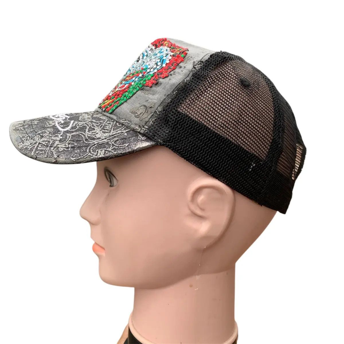 Ed Hardy DISTRESSED ED HARDY CAP Size ONE SIZE - 3 Thumbnail