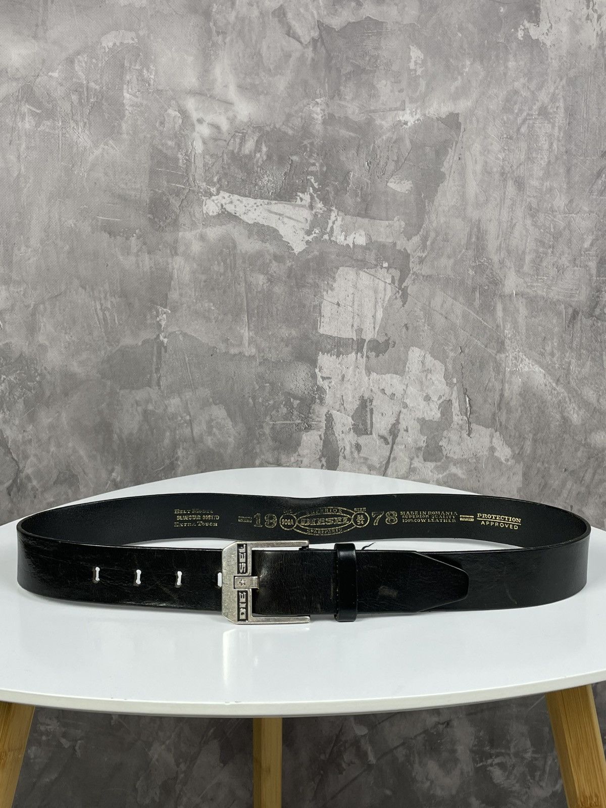 Diesel × Japanese Brand Vintage Diesel 90s Grunge Punk Japanese Vibe Belt Size ONE SIZE - 1 Thumbnail