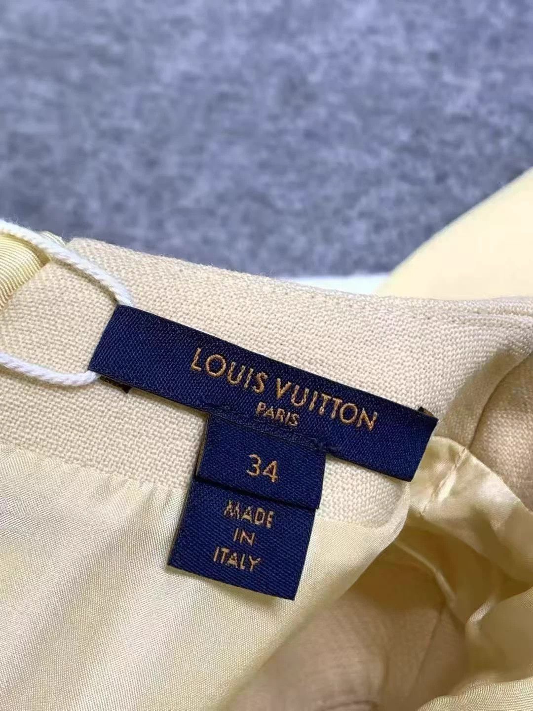 Louis Vuitton LV Sleeveless Elegant Dress Women's 34 Size XS / US 0-2 / IT 36-38 - 5 Thumbnail