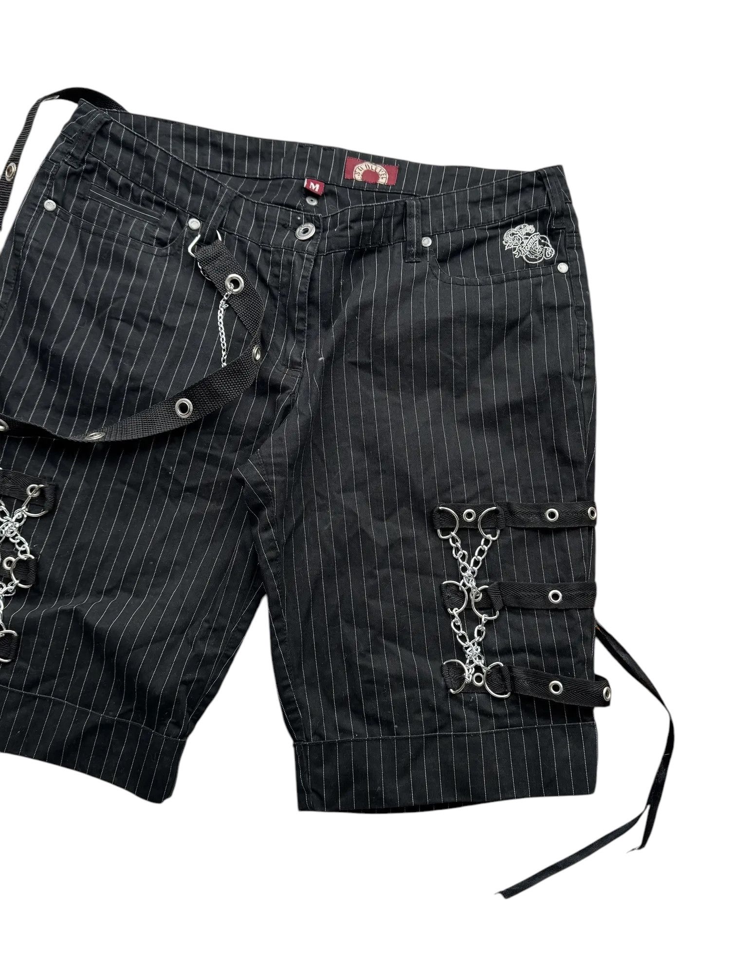 Vintage Y2K Bondage Shorts(V278) Size US 32 / EU 48 - 3 Thumbnail