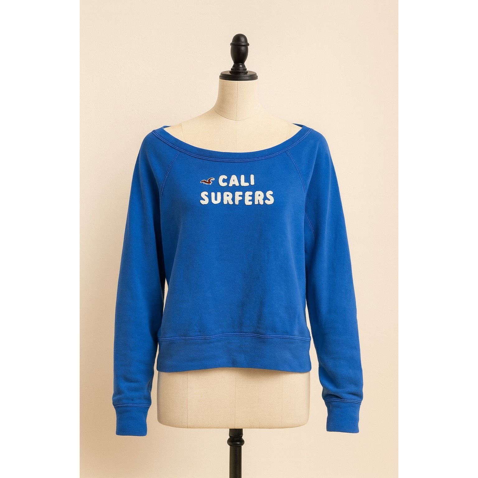 Hollister Hollister “Cali Surfers” Blue Sweatshirt Size M Size M / US 6-8 / IT 42-44 - 1 Thumbnail