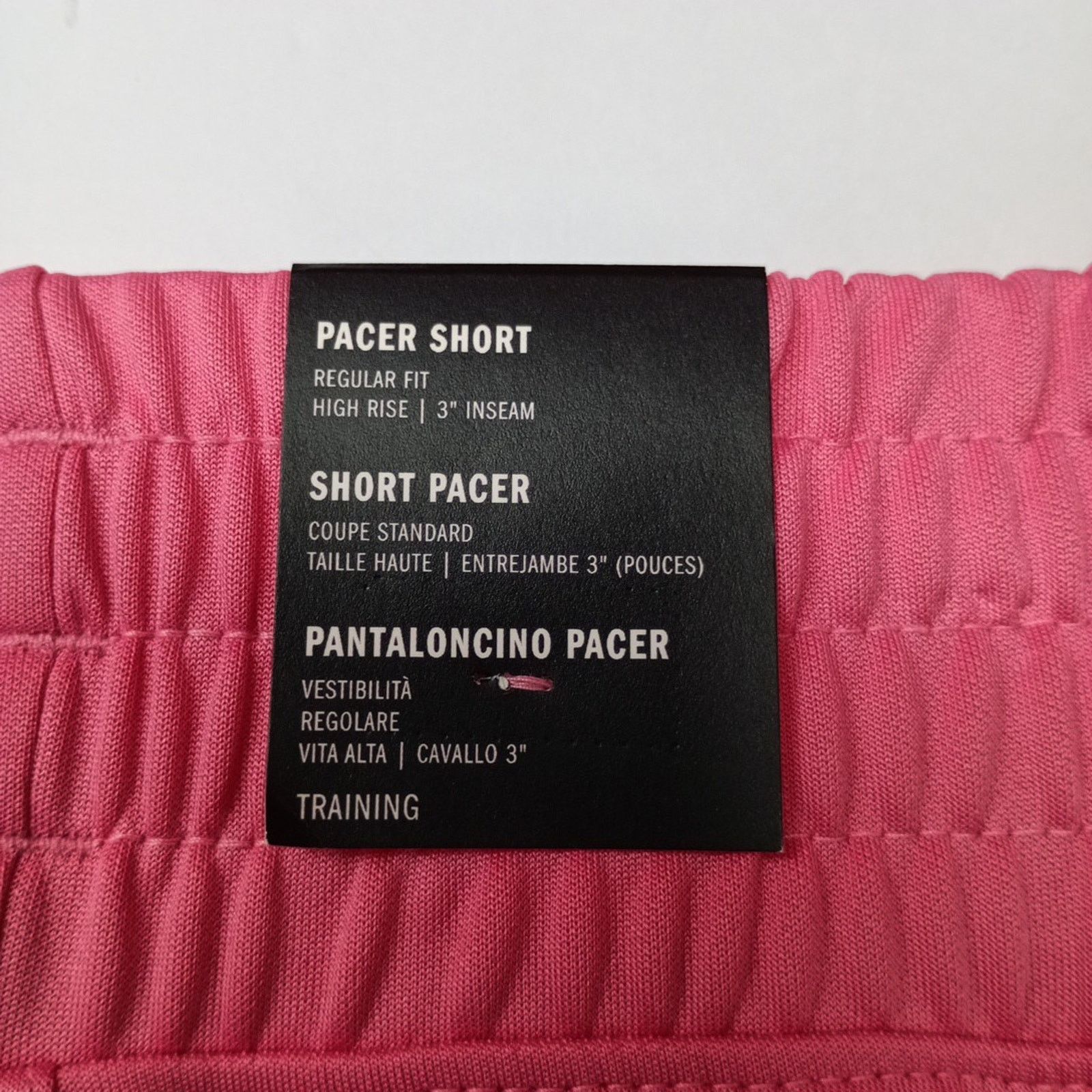Adidas Adidas High Shorts Women's Size 1X Pink 3" Inseam Pull On Size 36" / US 14 / IT 50 - 6 Thumbnail