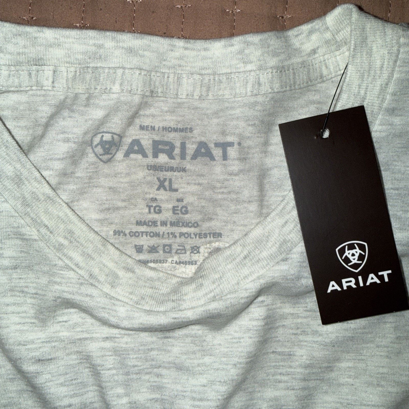 Ariat Ariat Bison Landscape NWT Sz XL Tee Workwear Cowboy USA Size US XL / EU 56 / 4 - 3 Thumbnail