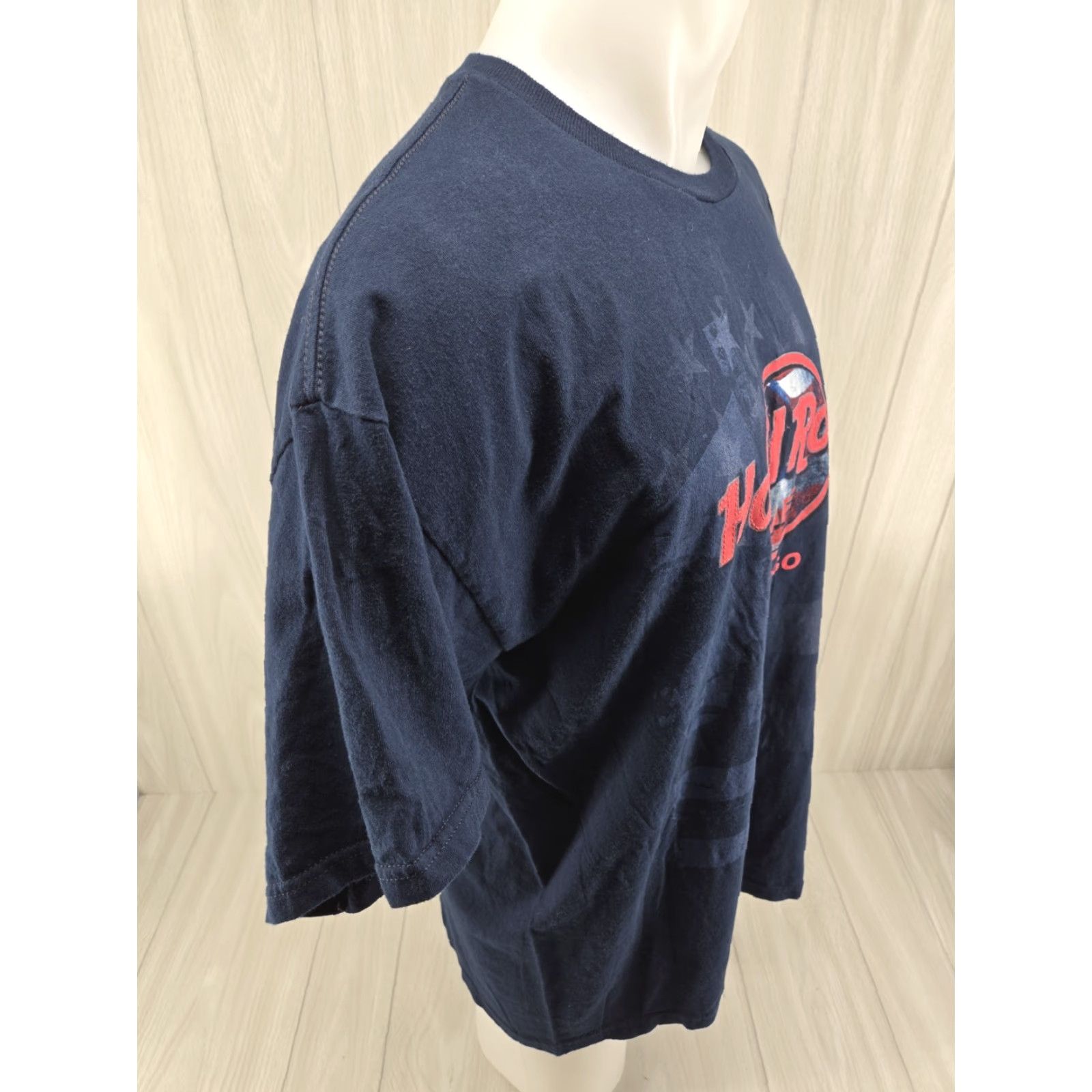 Hard Rock Cafe Hard Rock Cafe Shirt Adult XL Short Sleeve Chicago Blue Shirt Men T-Shirt Logo Rock Size US XL / EU 56 / 4 - 7 Thumbnail