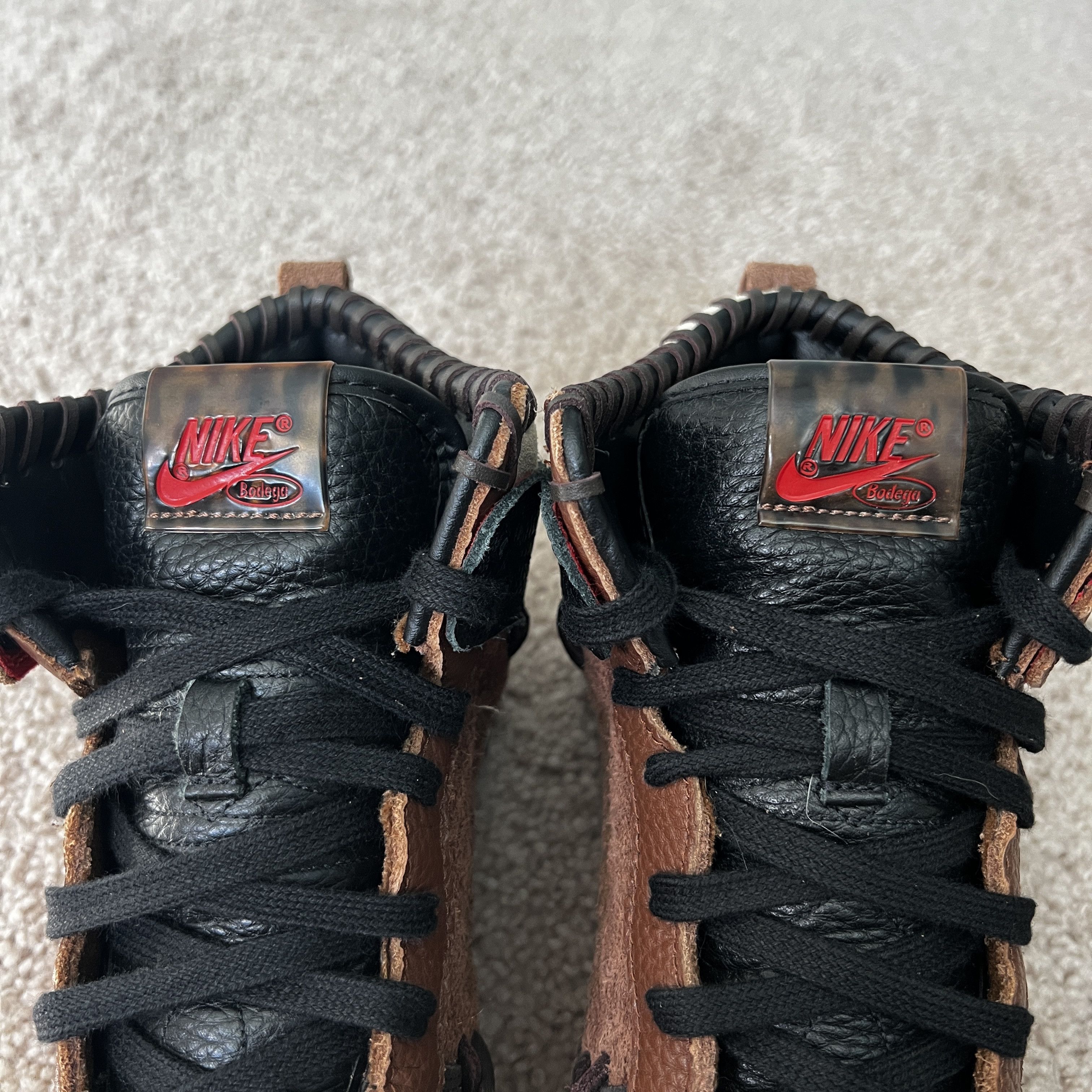 Bodega × Nike Bodega x Nike Dunk Hi Legend Size US 8.5 / EU 41-42 - 8 Thumbnail