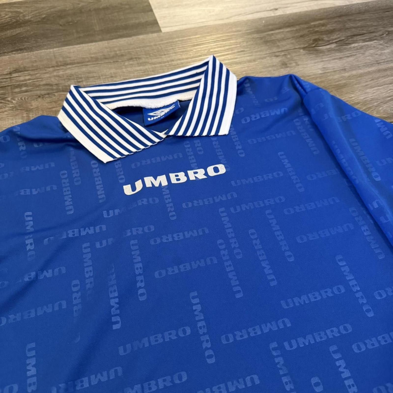 Umbro Vintage Umbro long sleeve soccer goalie jersey 90s XL Size US XL / EU 56 / 4 - 1 Thumbnail