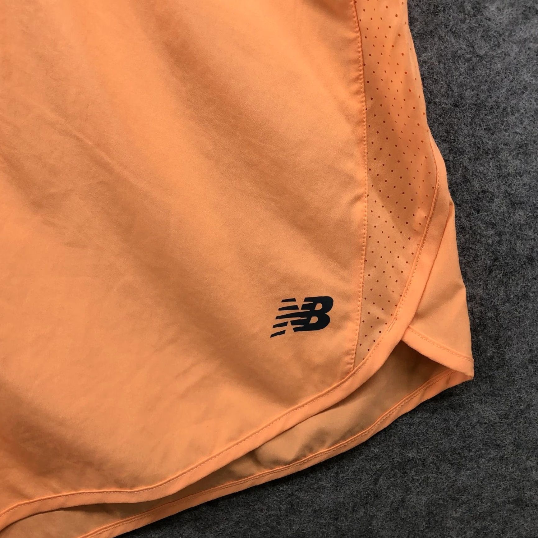 New Balance New Balance Running Shorts Womens XL Orange Lightweight Un-Lined Activewear Size 40" / US 18 - 3 Thumbnail