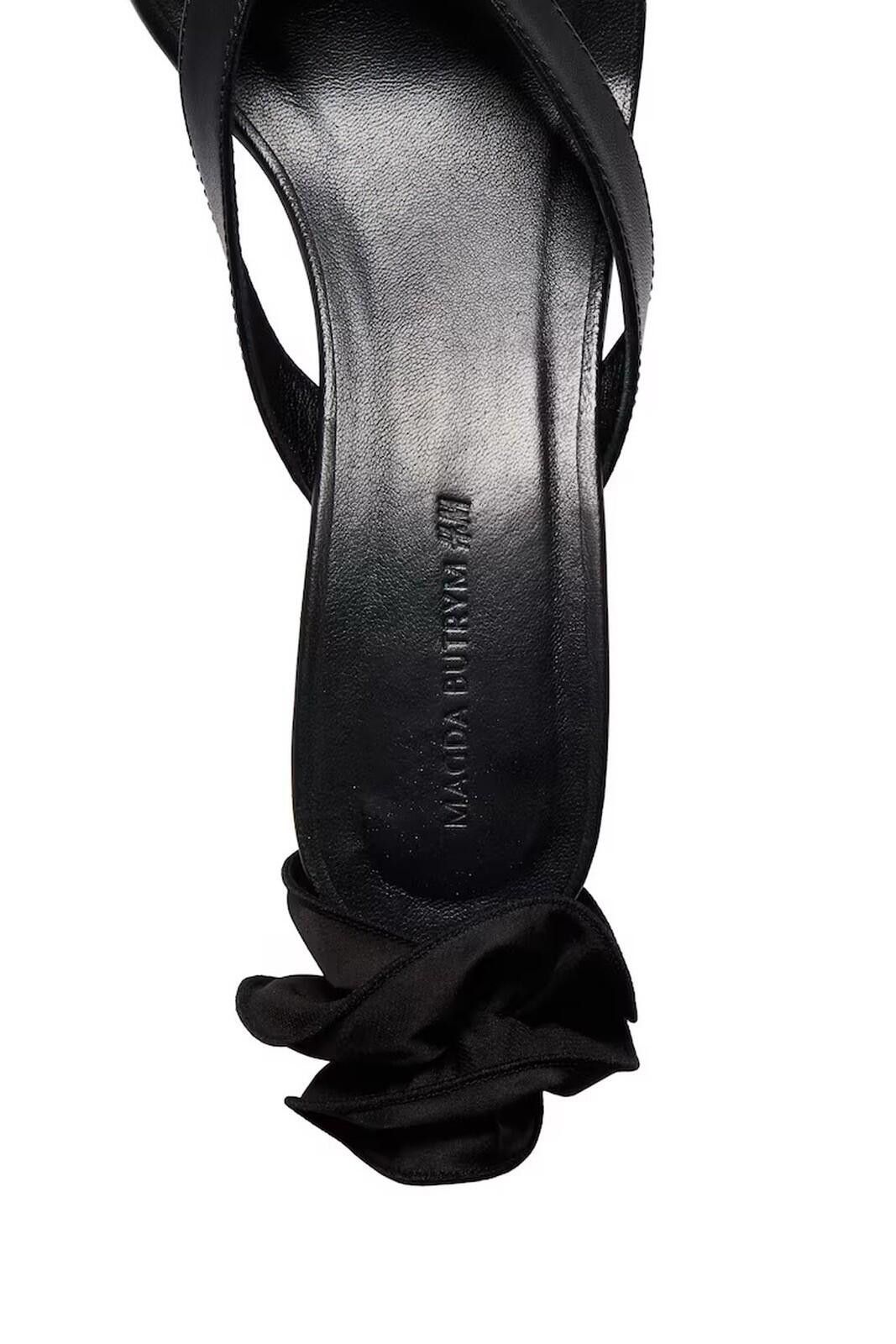 Other NEW H&M MAGDA BUTRYM 36 3 5 Rose Leather Sandals heels black Size US 5 / IT 35 - 2 Thumbnail