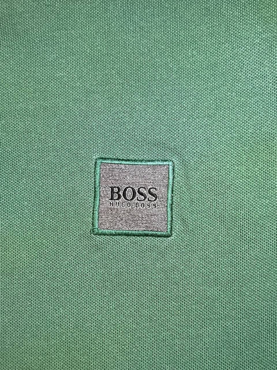 Hugo Boss Hugo Boss basic green polo tee Size US XXL / EU 58 / 5 - 3 Thumbnail