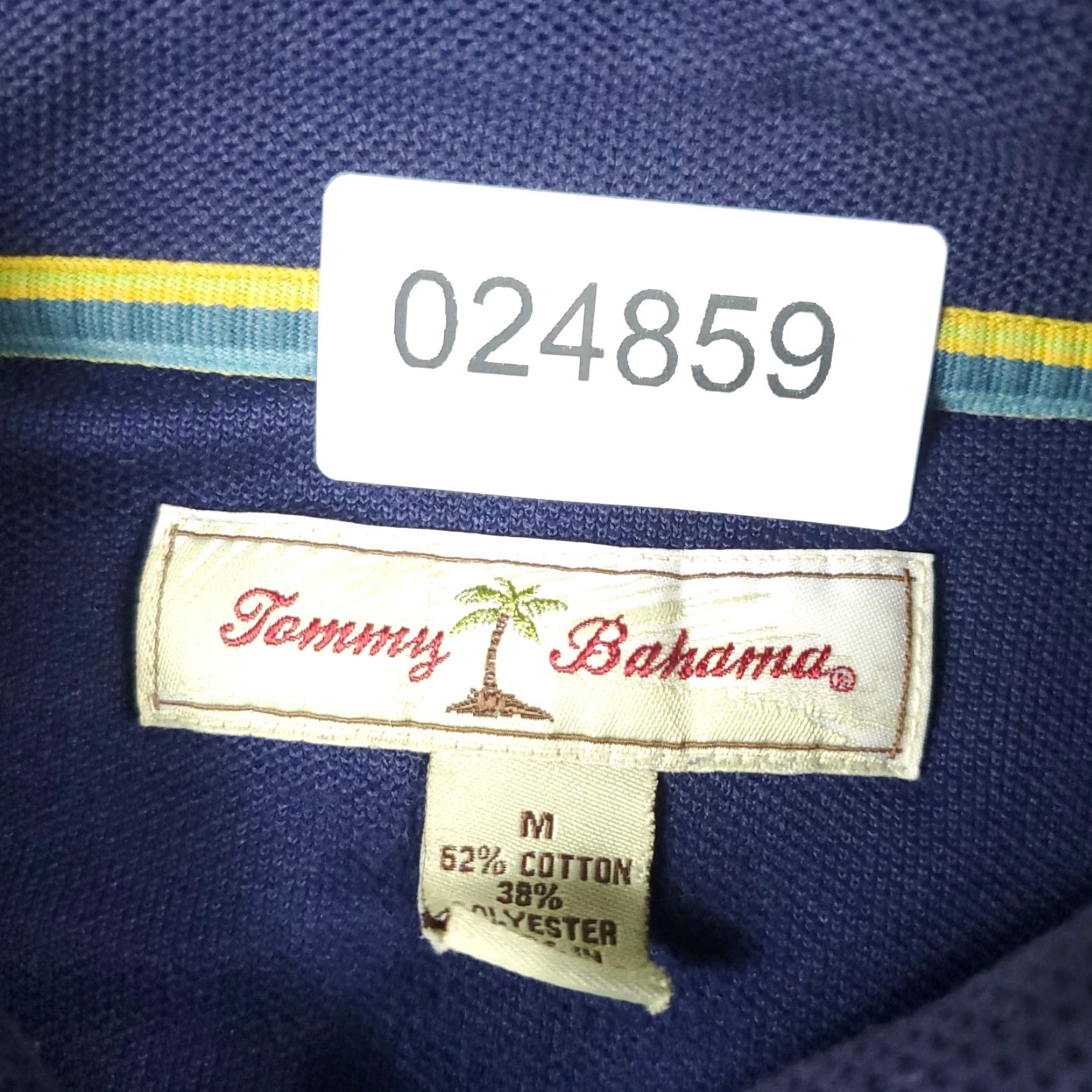 Tommy Bahama Tommy Bahama Polo Shirt Medium Blue Casual Short Sleeve Mens Size US M / EU 48-50 / 2 - 8 Thumbnail