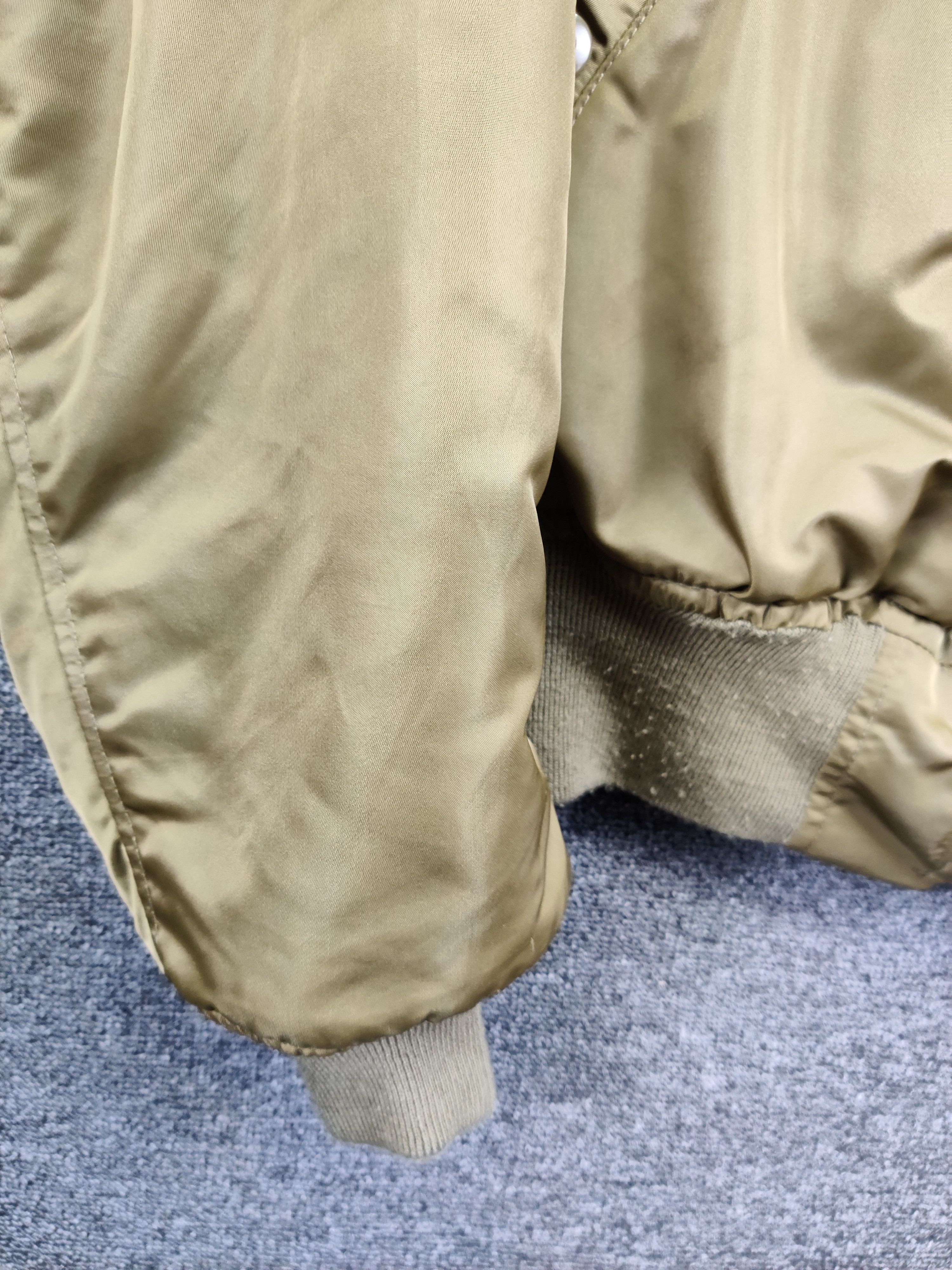 Hope Vintage 90s Hope MFG US Air Force Ma-1 Bomber Flight Jacket Size US L / EU 52-54 / 3 - 4 Thumbnail