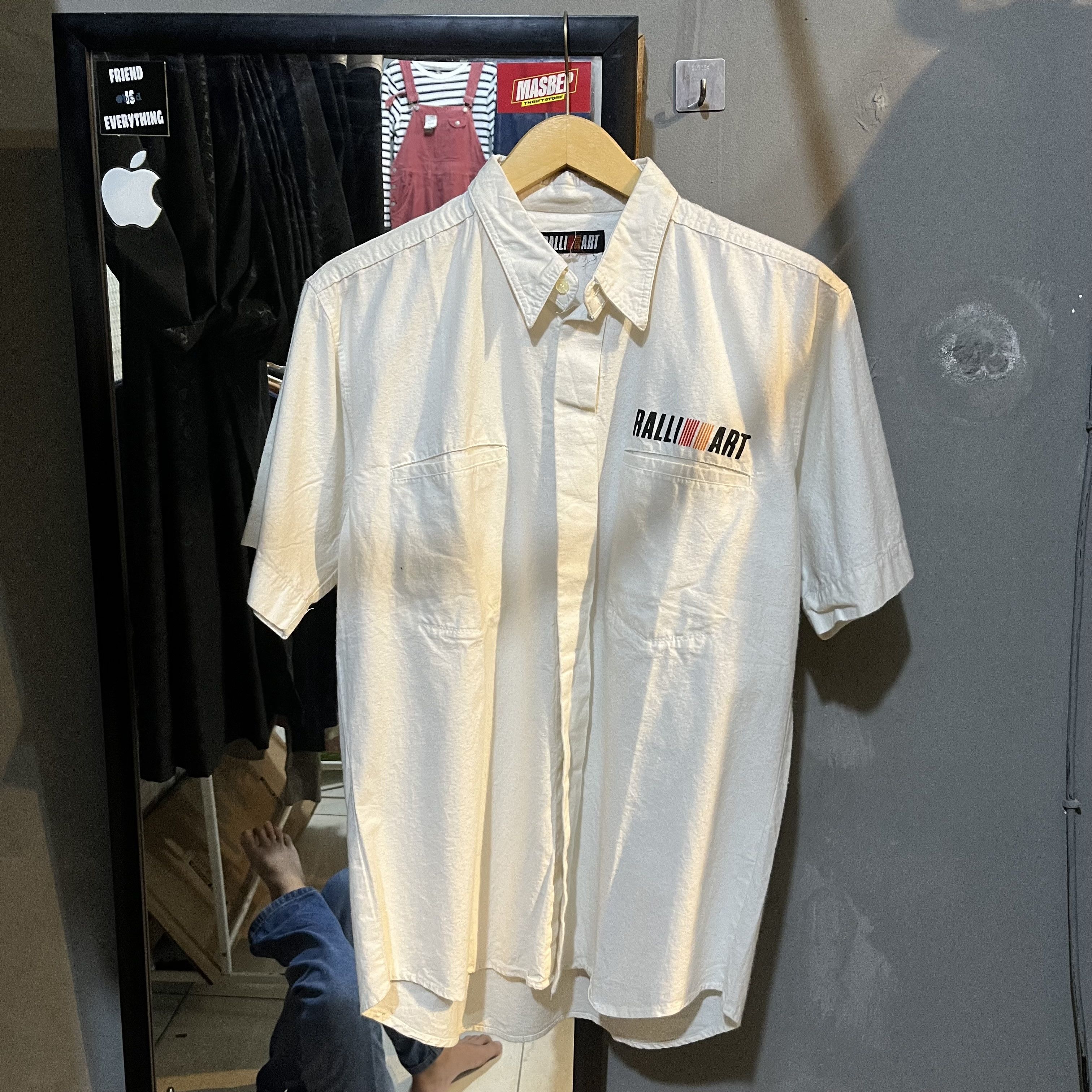 Japanese Brand × Vintage Ralli art racing short sleeve button shirt Size US M / EU 48-50 / 2 - 1 Thumbnail