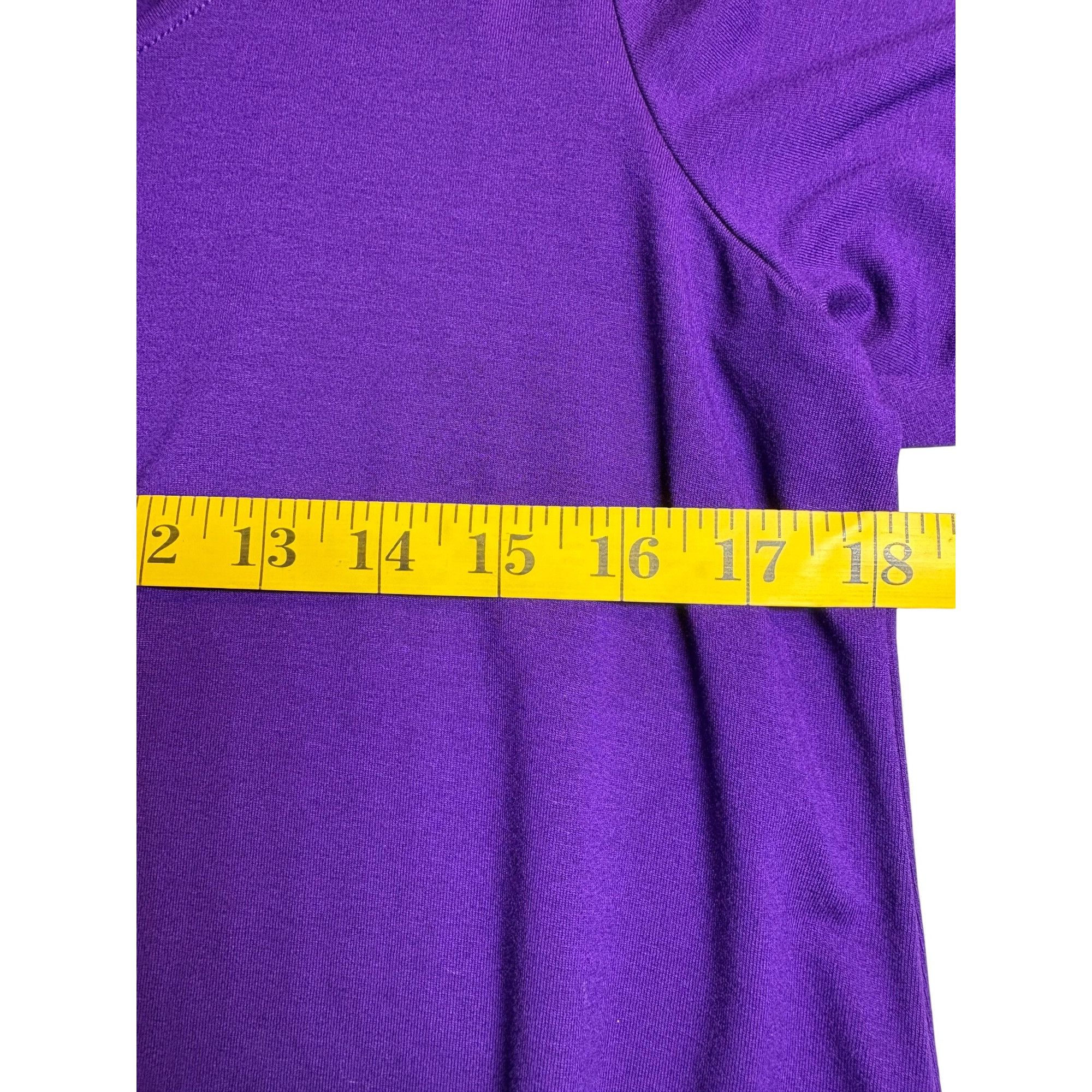 Eileen Fisher Eileen Fisher Women’s Petite Purple Tunic Top PM Scoop Neck Size M / US 6-8 / IT 42-44 - 5 Thumbnail