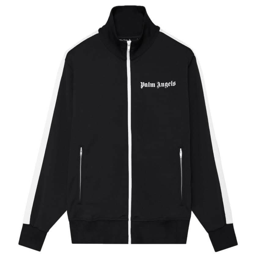 Palm Angels Palm Angels Black Zip Track Jacket Size US XXL / EU 58 / 5 - 1 Preview