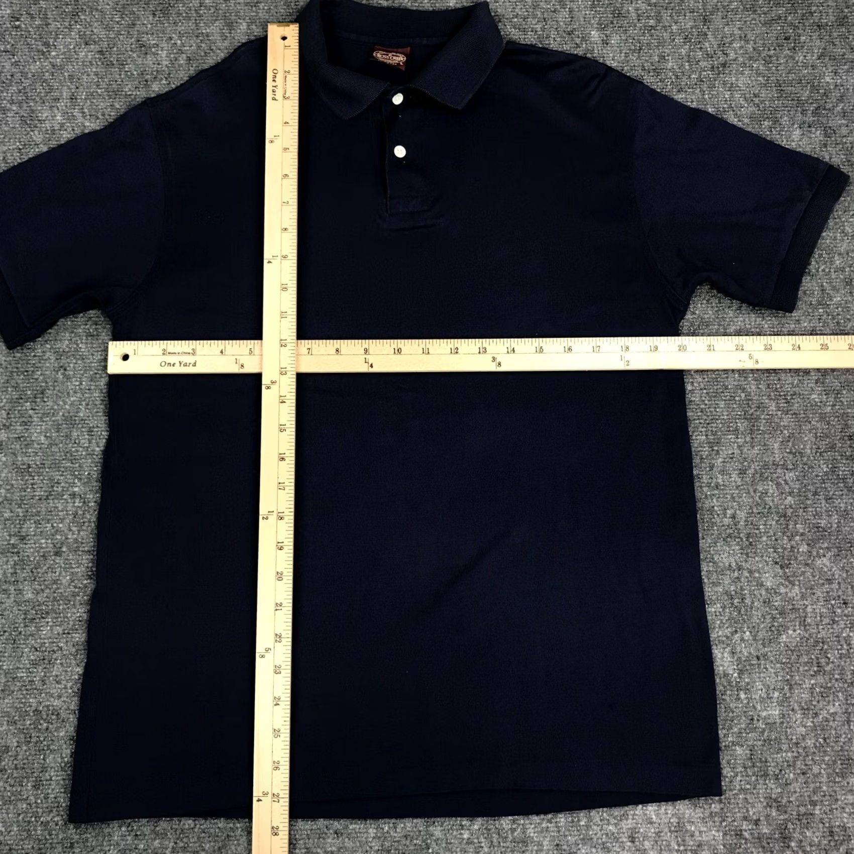 Vintage VINTAGE Cross Creek Polo Shirt Mens Medium Navy Blue 100% Cotton Made In USA CrosS Creek Polo Shirt Size US M / EU 48-50 / 2 - 4 Thumbnail