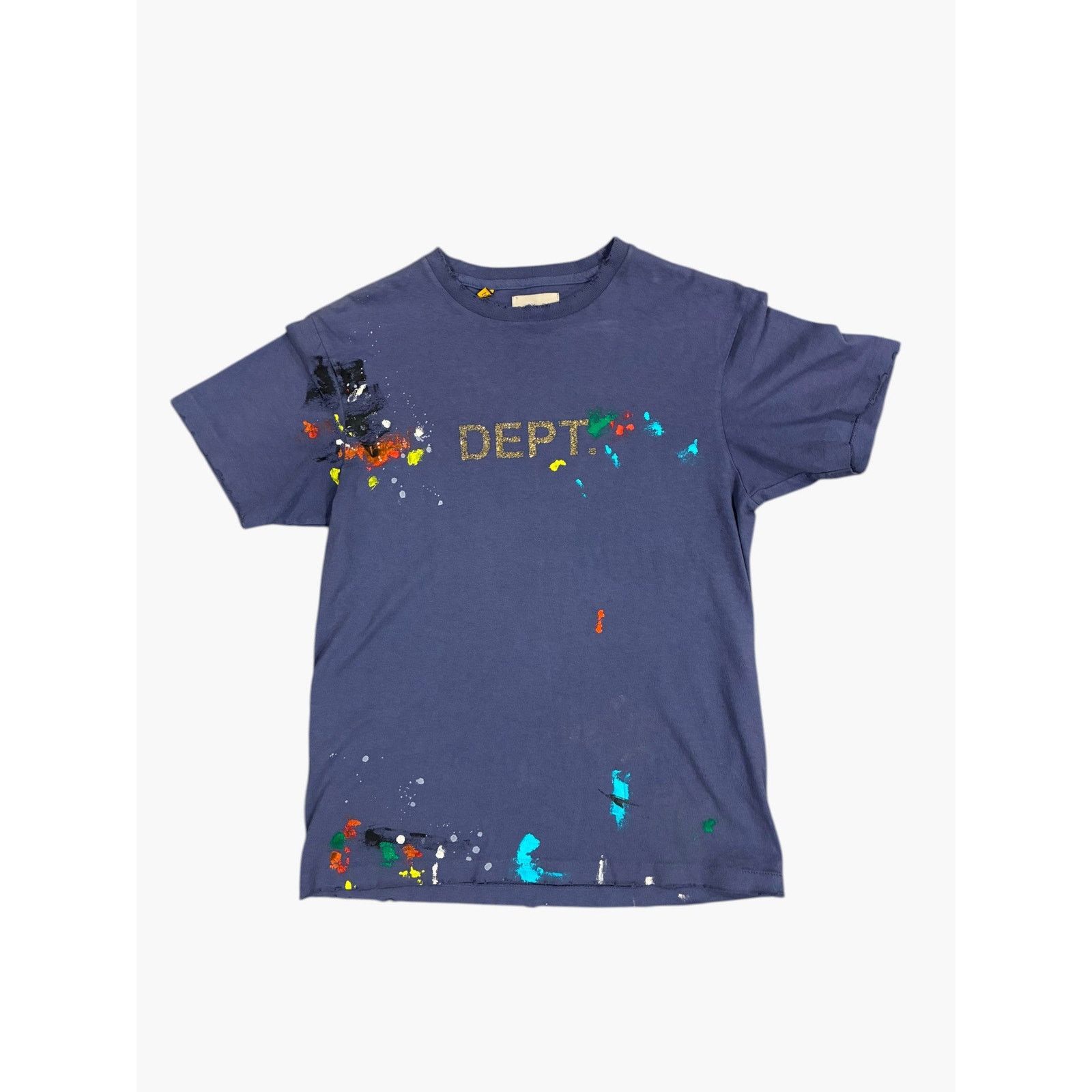 Gallery Dept. Gallery Dept Glitter Splatter Navy & Gold Tee Size US S / EU 44-46 / 1 - 1 Thumbnail