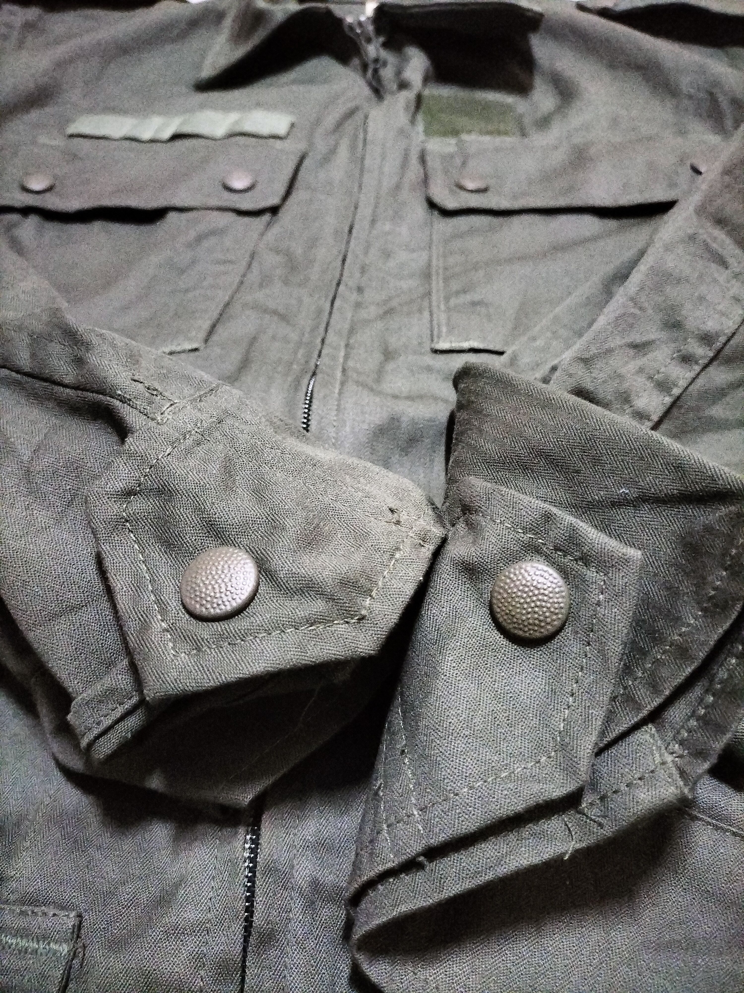Vintage Vintage France Military Jacket Socovet 104LPM WW2 fashion Size US L / EU 52-54 / 3 - 10 Thumbnail