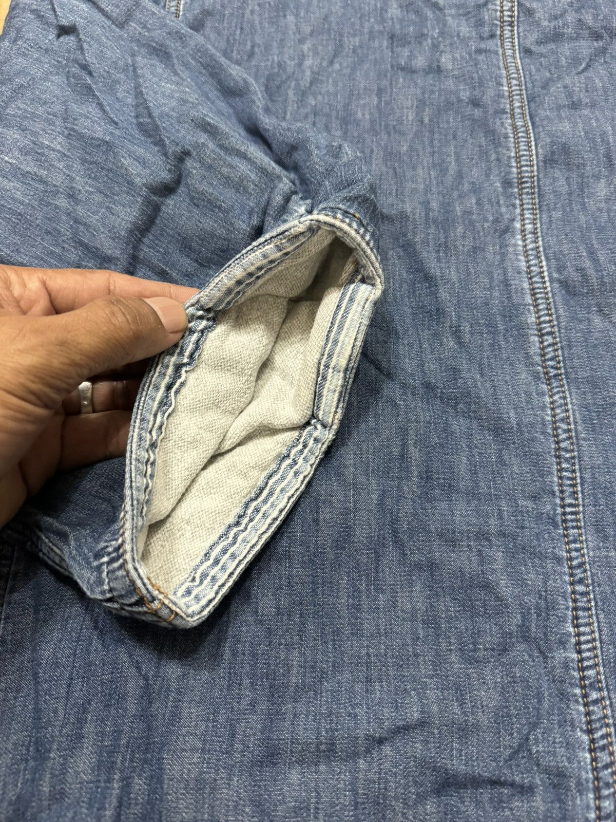 Zucca COMME DE ZUCCA BY ZUCCA TACTICAL STYLE DENIM JACKET Size M / US 6-8 / IT 42-44 - 6 Thumbnail
