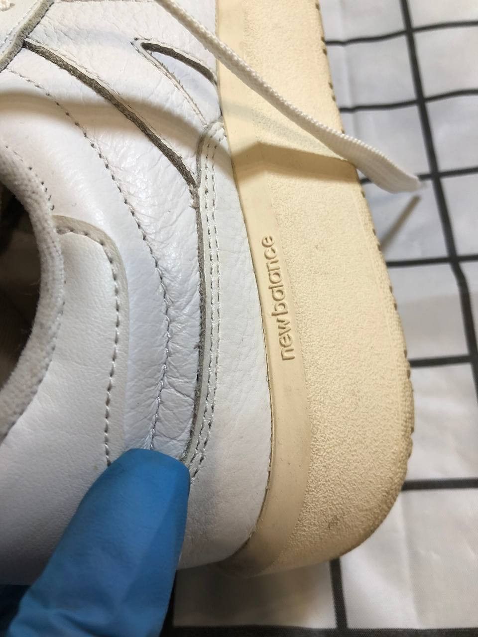 New Balance New Balance White Women Trainers Size US 5.5 / IT 35.5 - 7 Thumbnail