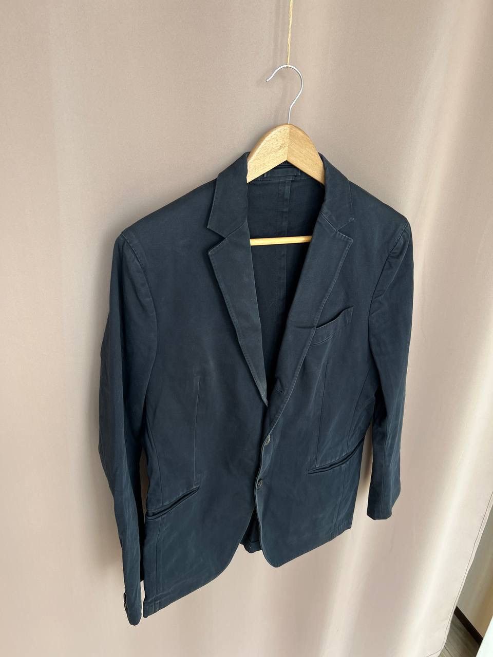 Salvatore Ferragamo Salvatore Ferragamo Vintage Blazer Mens Size 50 (M/L) Button Size 46R - 5 Thumbnail