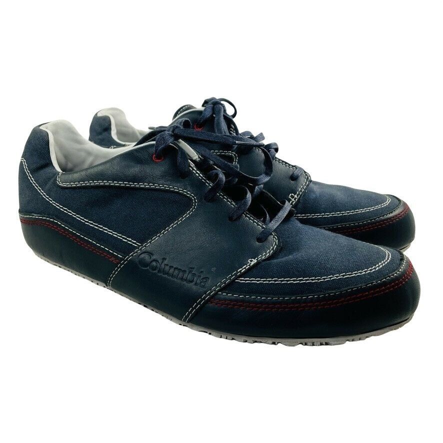 Columbia Columbia Mens Boat Shoe Sports Casual Blue Size 11.5 BM2266 Size US 11.5 / EU 44-45 - 10 Thumbnail