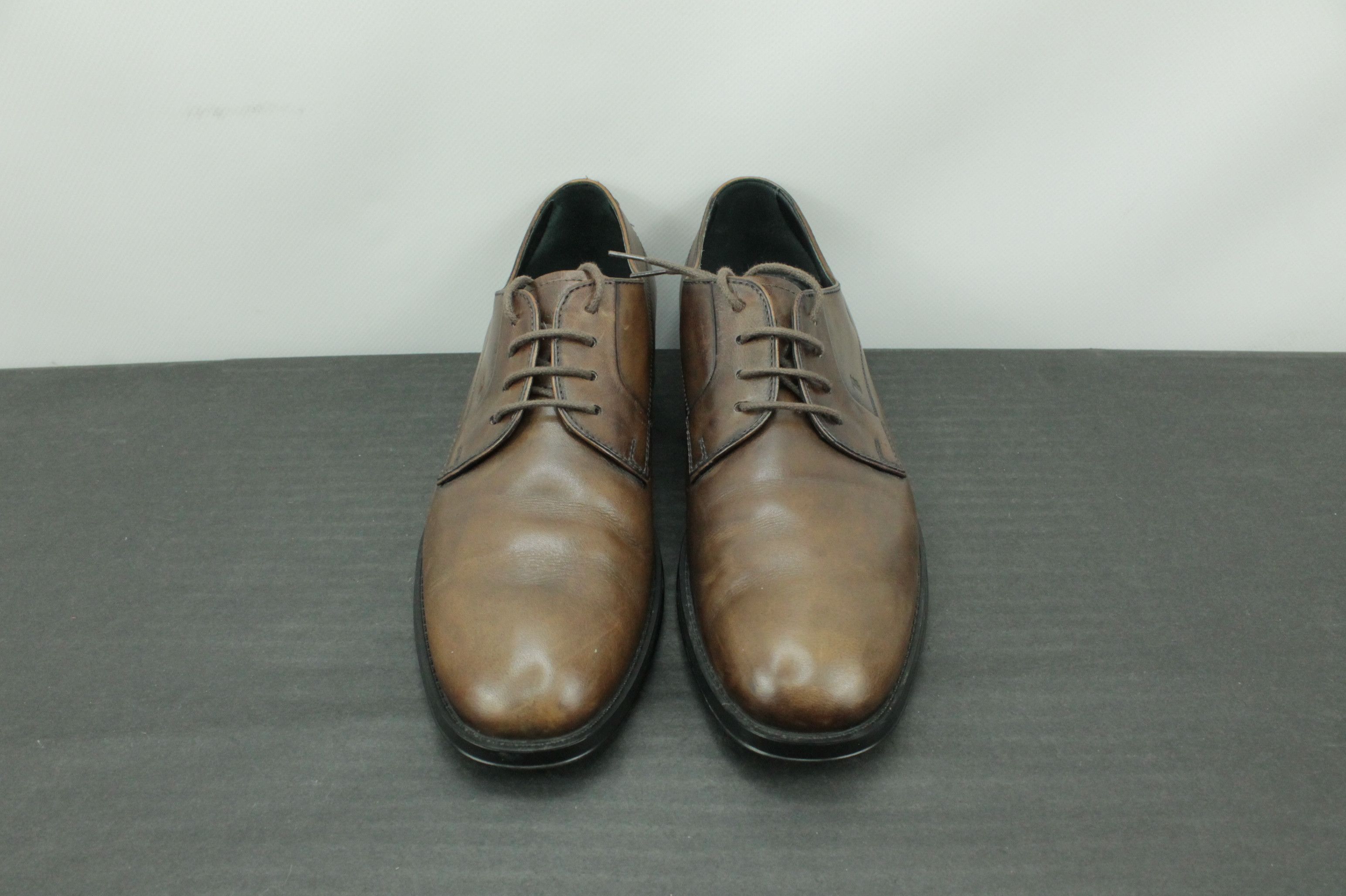 Tod's Tod’s Wingtip Classic Oxford Lace Up Brown Leather Shoes Size US 8 / IT 38 - 2 Thumbnail