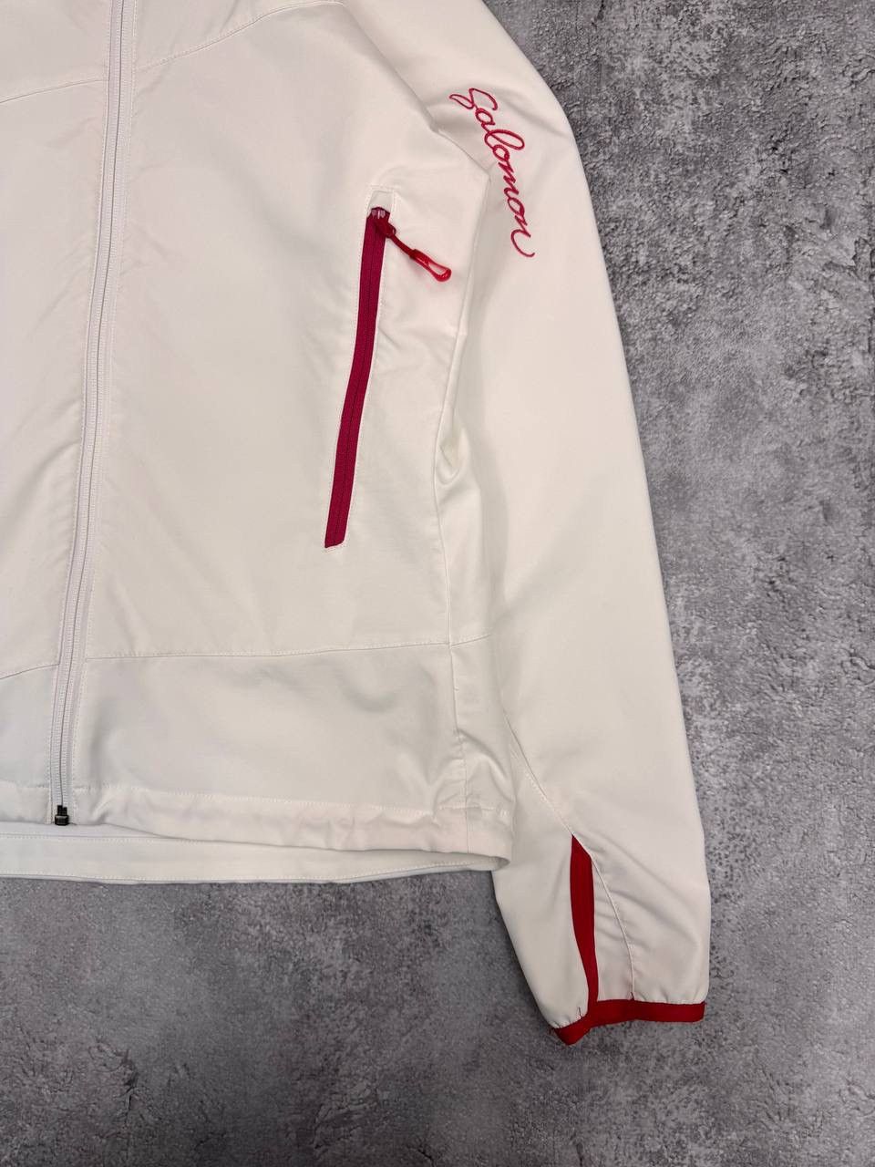 Salomon Salomon Women's Softshell Hooded Jacket White Size S Size S / US 4 / IT 40 - 3 Thumbnail