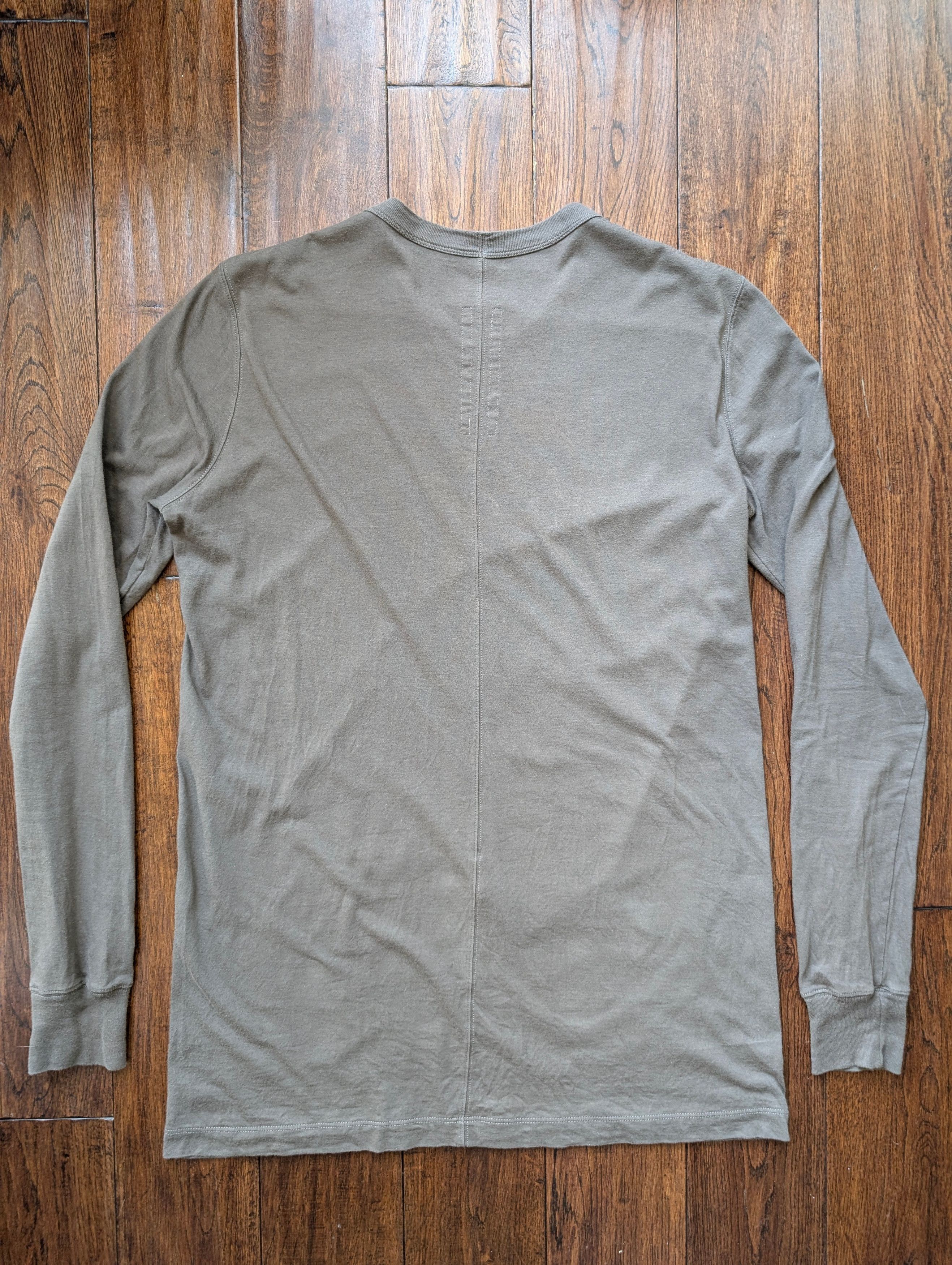 Rick Owens SS22 Fogachine Long sleeve Level Tee Size US XS / EU 42 / 0 - 3 Thumbnail