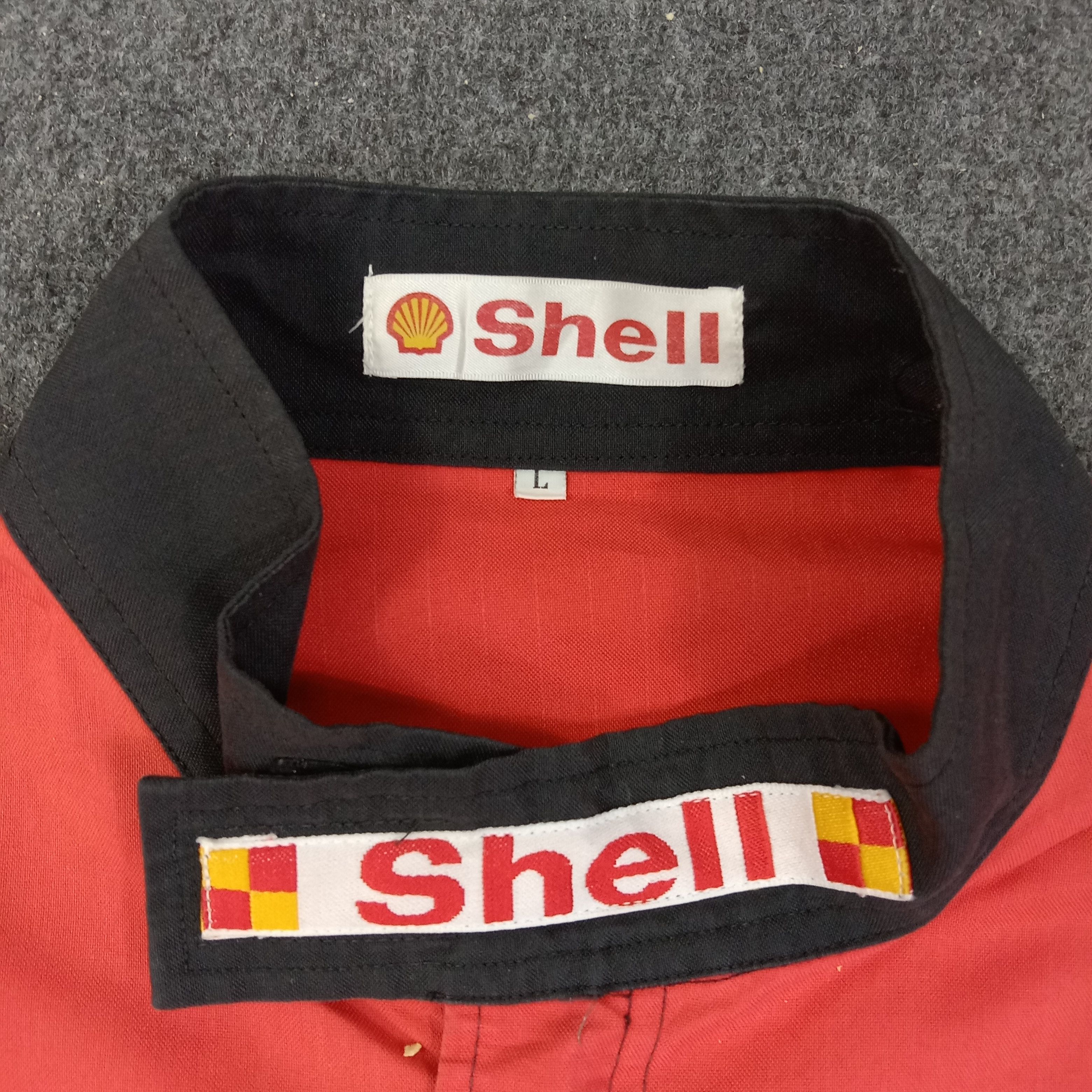 Japanese Brand Shell Racing Formula One Team Coverall Jacket C238N12 Size US M / EU 48-50 / 2 - 7 Thumbnail