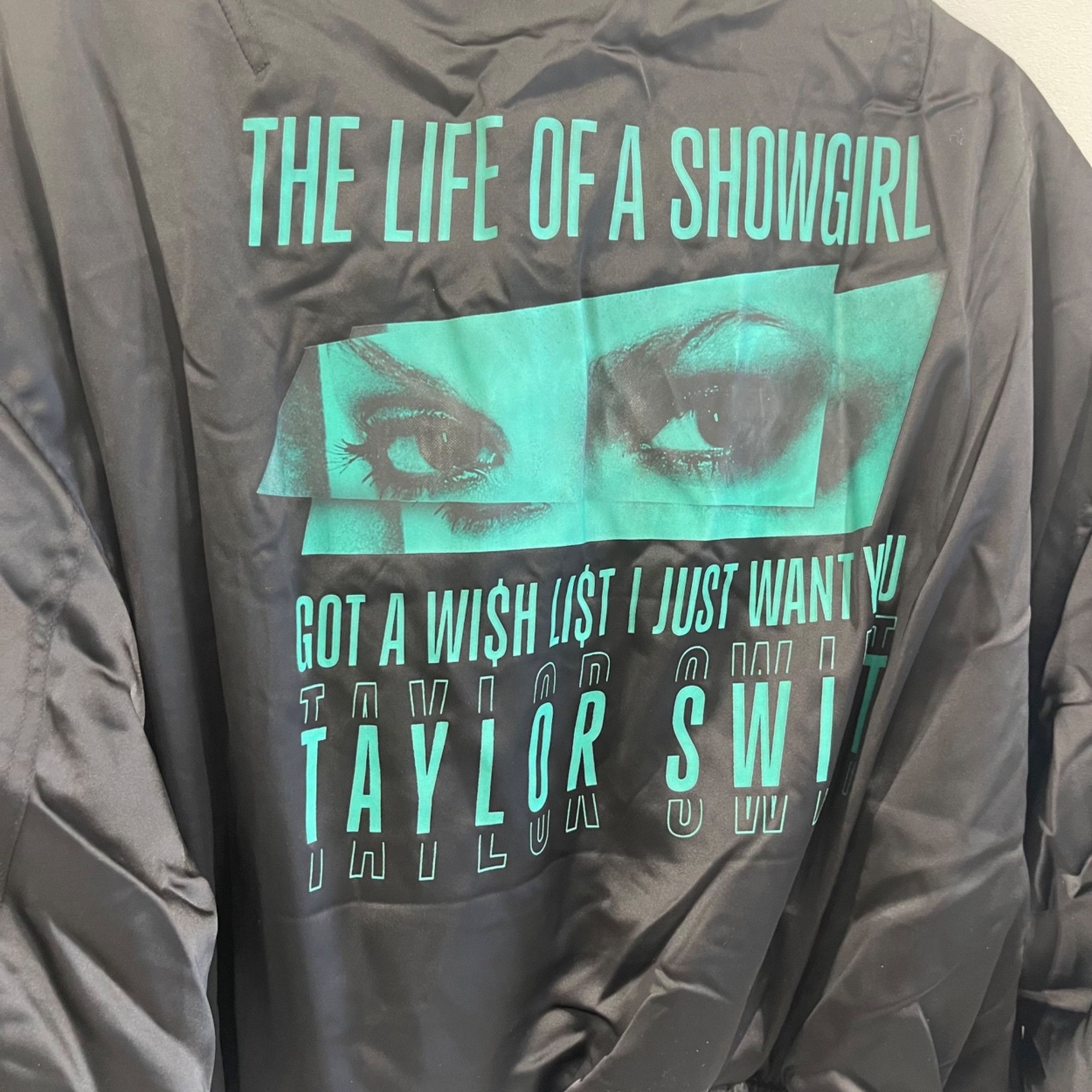 Band Tees NEW TAYLOR SWIFT Got A Wi$hli$t Bomber Jacket LARGE Size L / US 10 / IT 46 - 9 Thumbnail