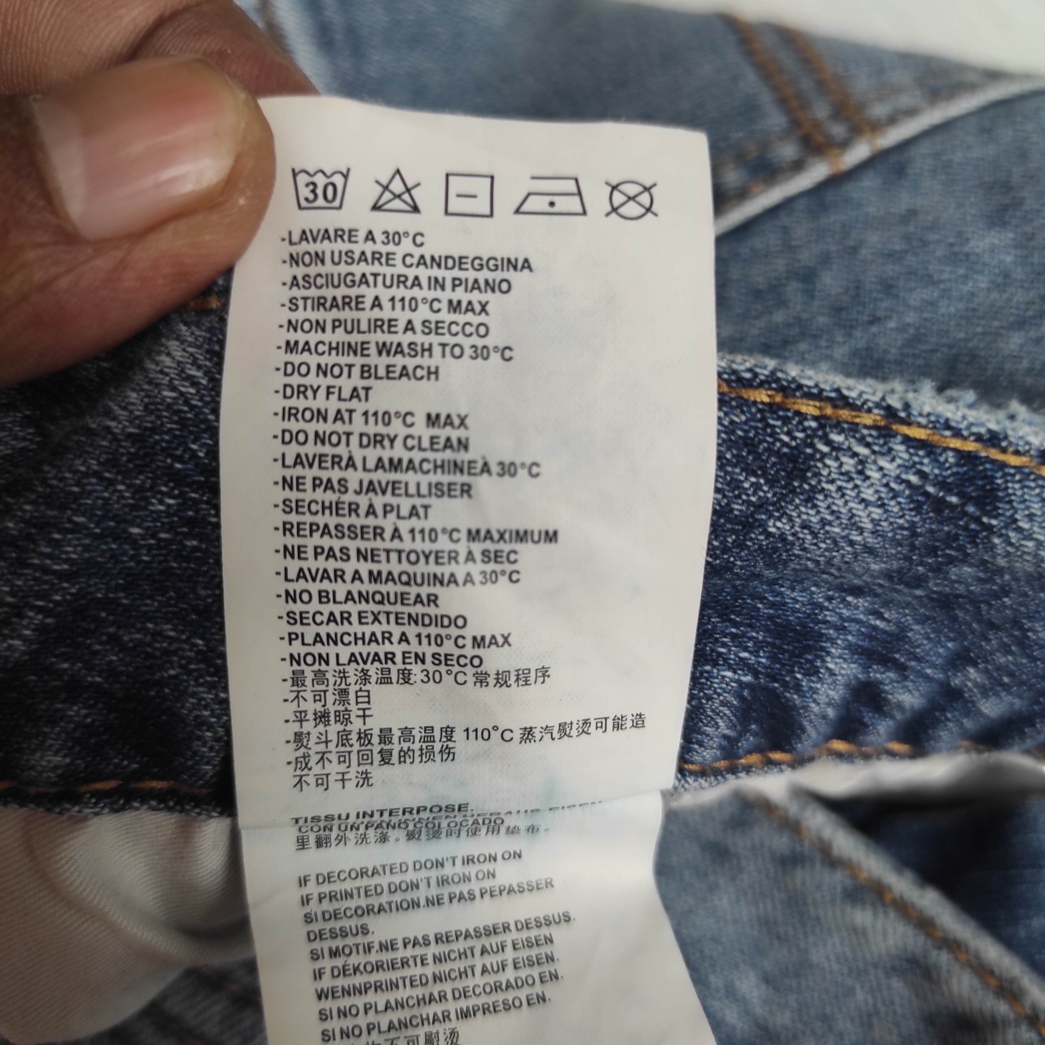 Hysteric Glamour Distressed Denim Chrome Hearts Style Size US 32 / EU 48 - 6 Thumbnail