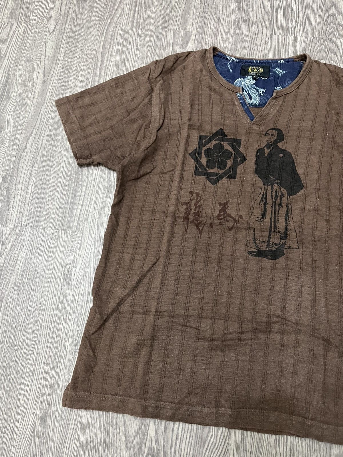 Japanese Brand 🇯🇵Vtg Ryomaden Sakamoto Ryōma Shirt🇯🇵 Size US L / EU 52-54 / 3 - 2 Thumbnail