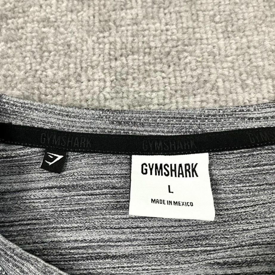 Gymshark GYMSHARK Shirt Mens Large Gray Athletic Workout Gym Training Short Sleeve Lift Size US L / EU 52-54 / 3 - 3 Thumbnail