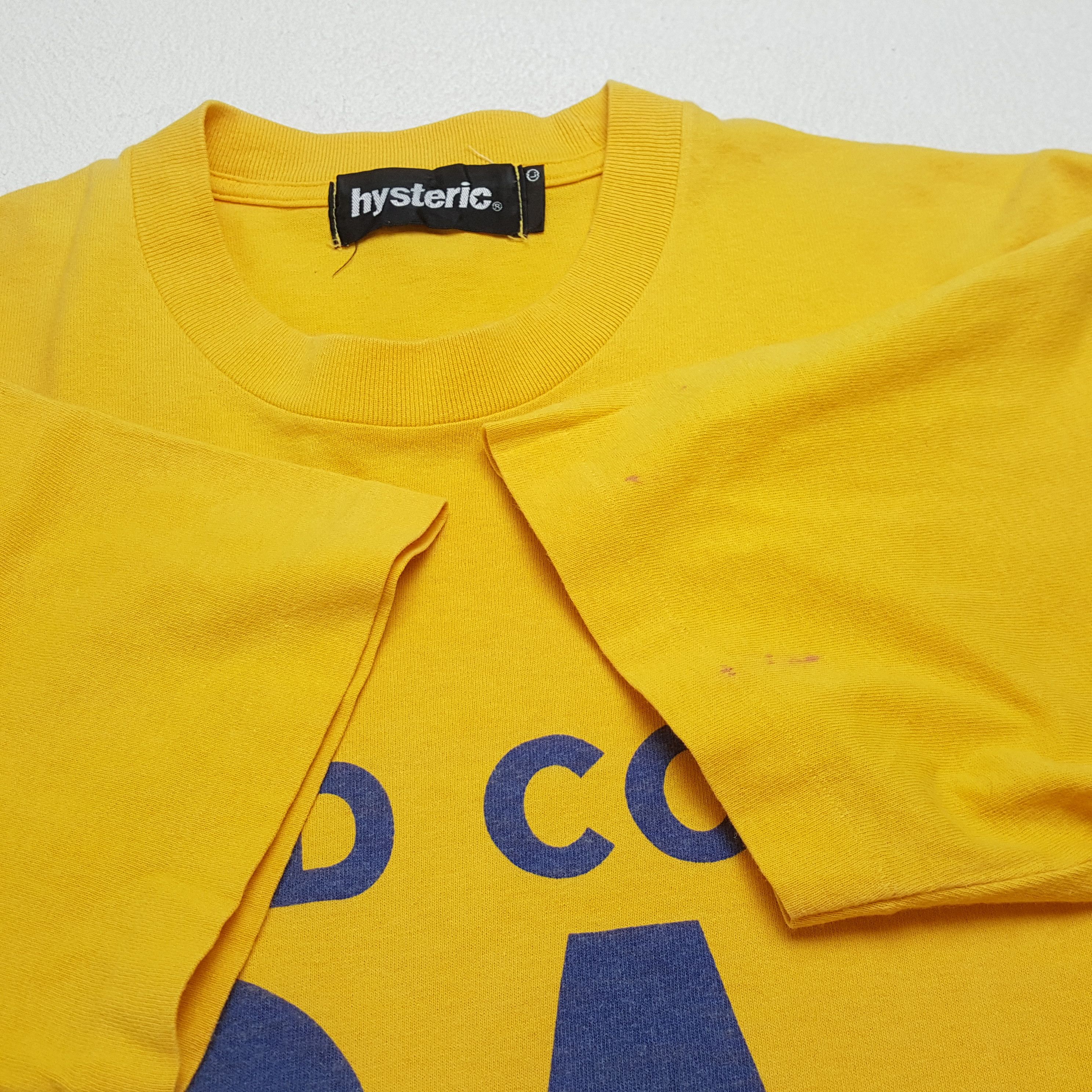 Hysteric Glamour × Japanese Brand × Vintage Vintage HYSTERIC GLAMOUR Japanese Brand Rare T-Shirts Size US L / EU 52-54 / 3 - 7 Thumbnail