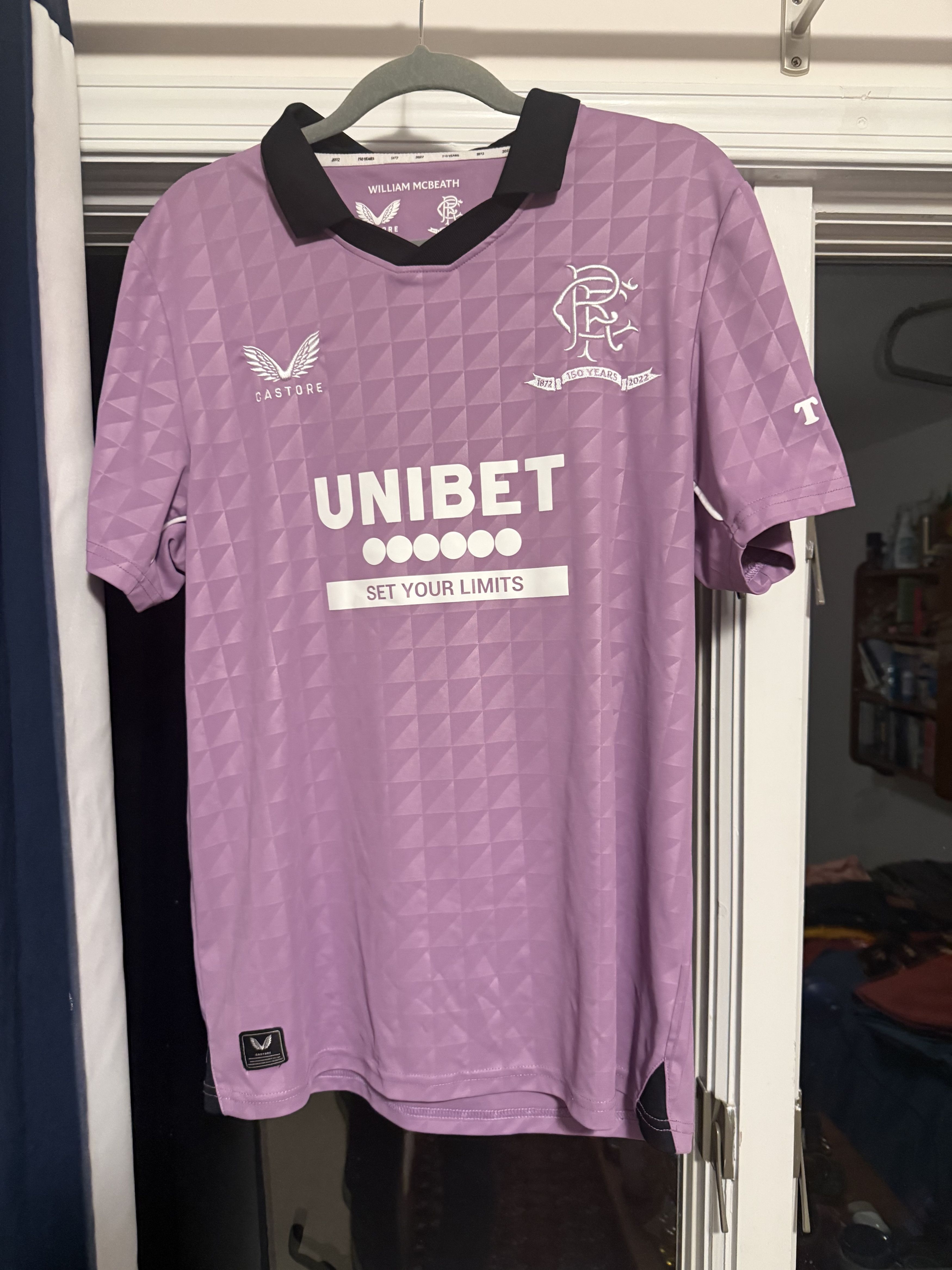 Castore Rangers 2021/22 Third Kit Size US L / EU 52-54 / 3 - 1 Thumbnail