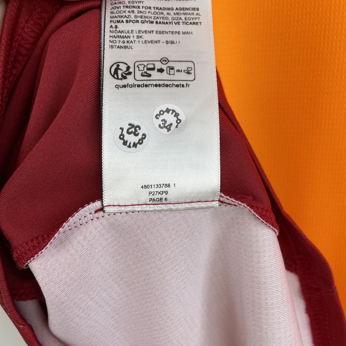 Puma Galatasaray AS Home Puma Jersey Men’s Shirt 2024/2025 Size US M / EU 48-50 / 2 - 11 Thumbnail