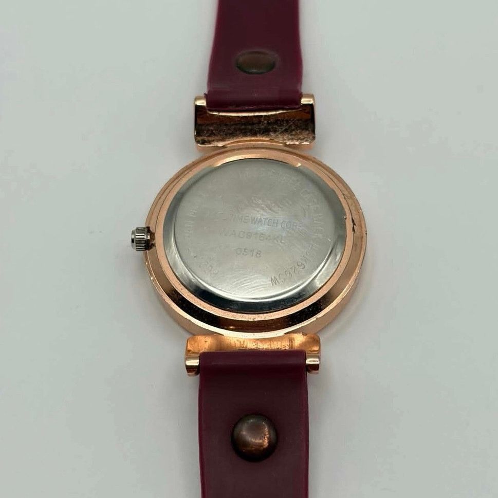 Other Rose Gold & Burgundy Watch Size ONE SIZE - 5 Thumbnail