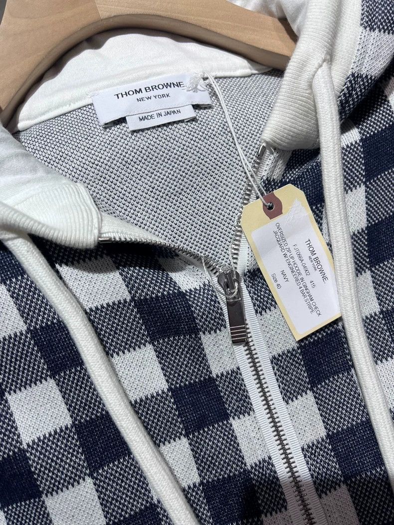 Thom Browne Thom Browne Grid Leisure Jacket Size S / US 4 / IT 40 - 6 Thumbnail