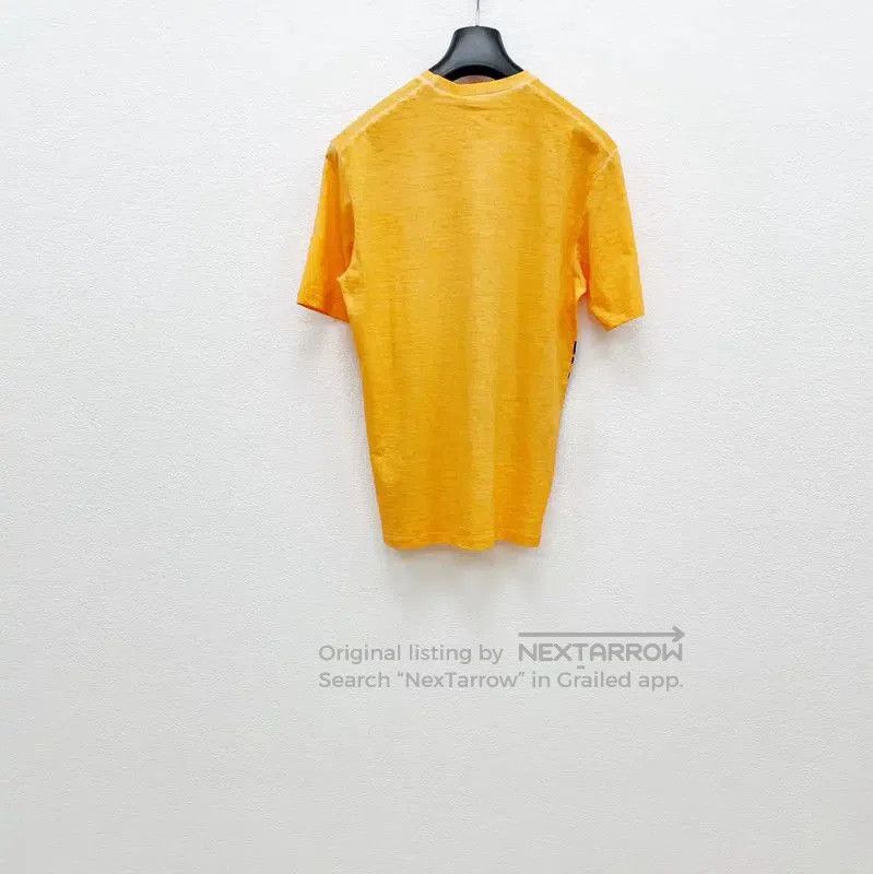 Dsquared2 DSQUARED2 Summer Yellow Cotton Men's T-Shirt . Size US L / EU 52-54 / 3 - 2 Thumbnail