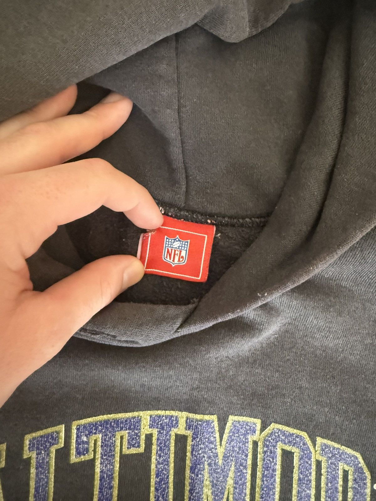 Vintage Vintage Baltimore Ravens hoodie Size US XL / EU 56 / 4 - 5 Thumbnail