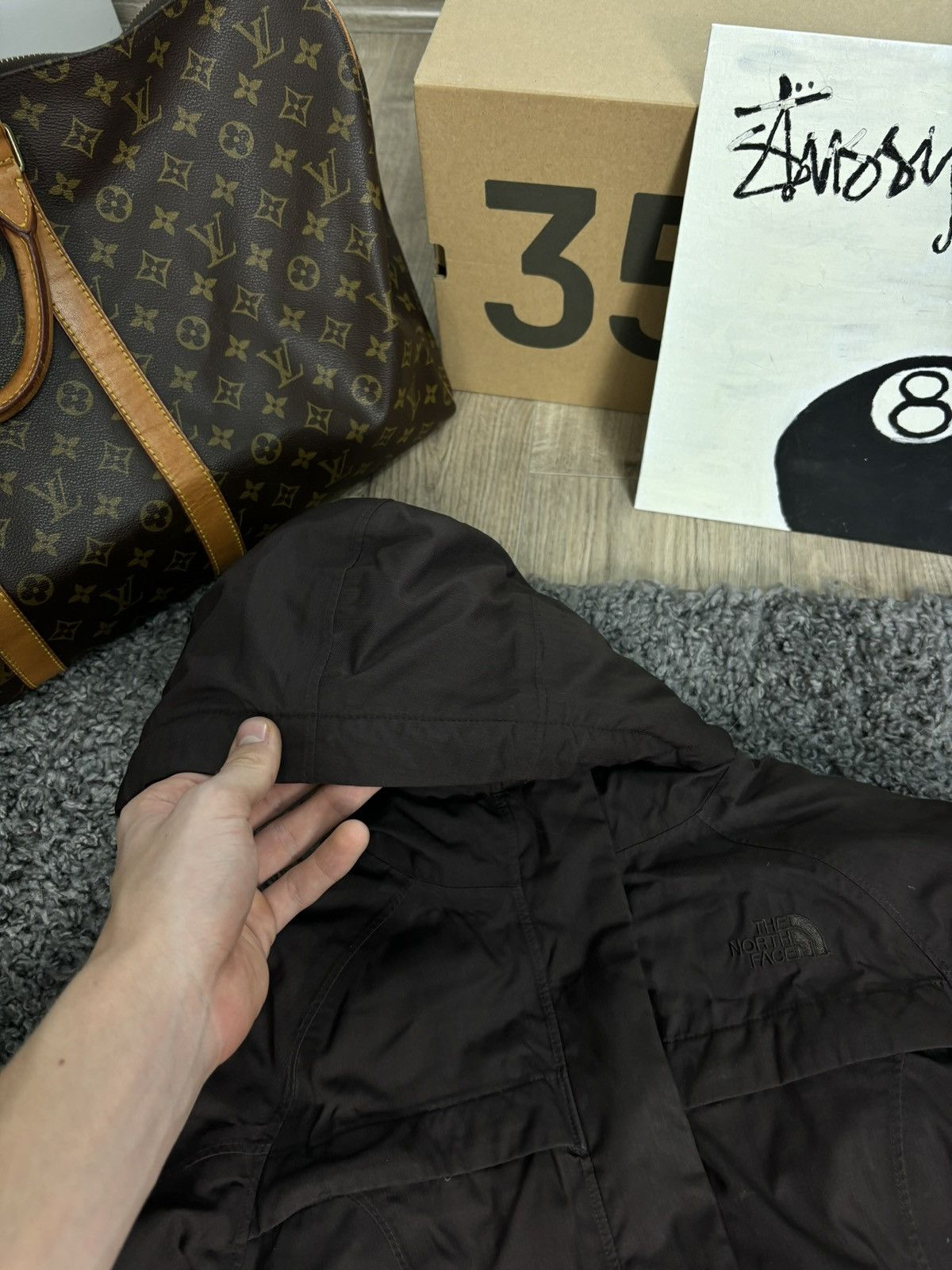 Goretex × The North Face Gorpcore RARE Brown Parkas Puffer Down Jacket The North Face Size S / US 4 / IT 40 - 10 Thumbnail