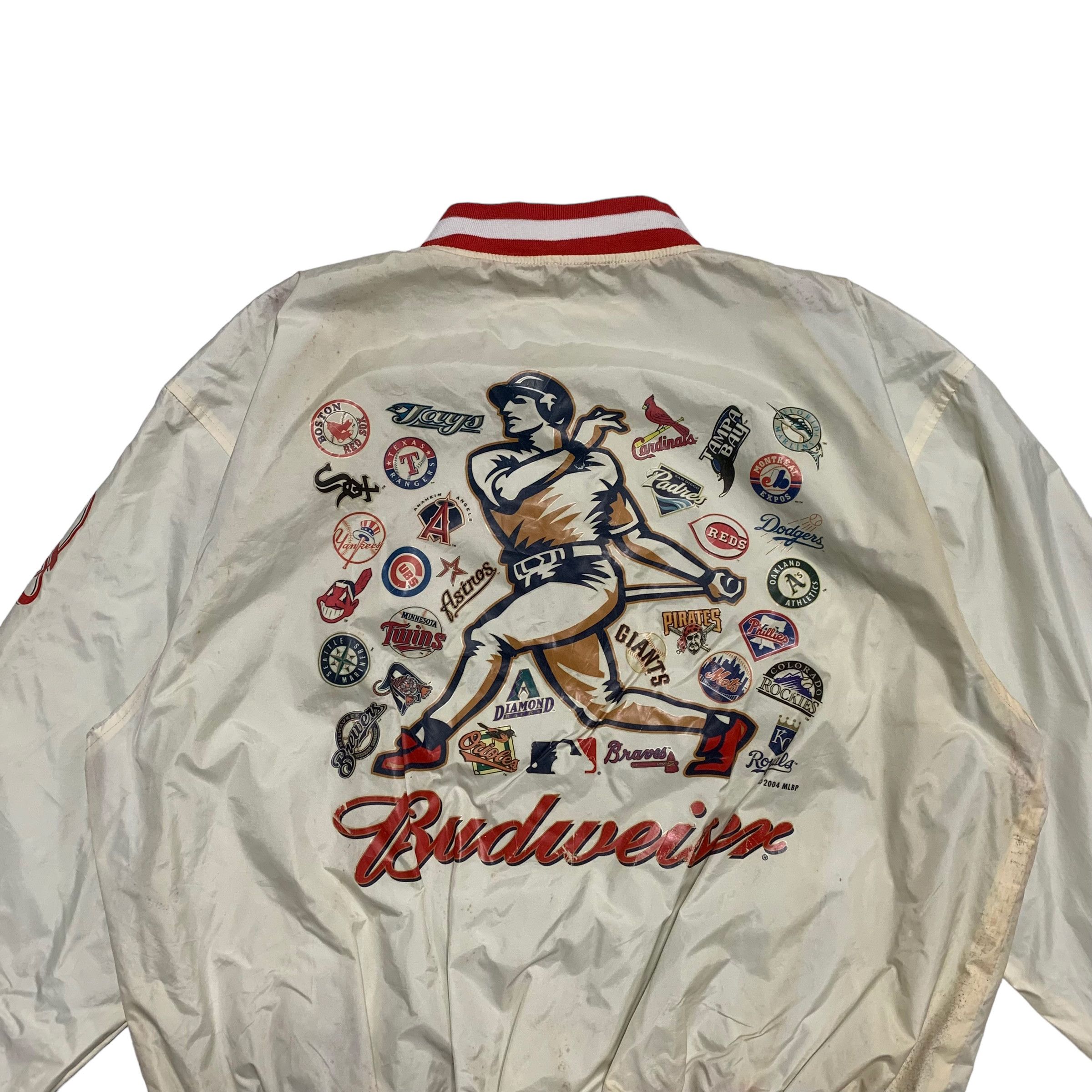 Budweiser Vintage MLB Budweiser Baseball Reversible Jacket Size US L / EU 52-54 / 3 - 2 Thumbnail