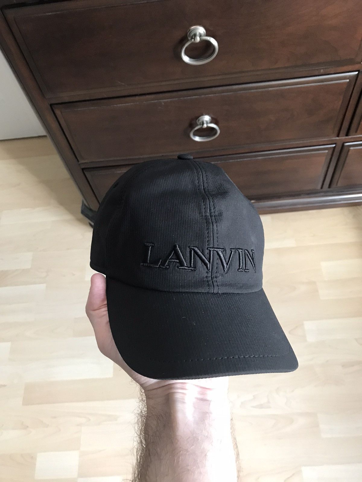 Lanvin Lanvin Embroided Logo Cap Size ONE SIZE - 1 Thumbnail