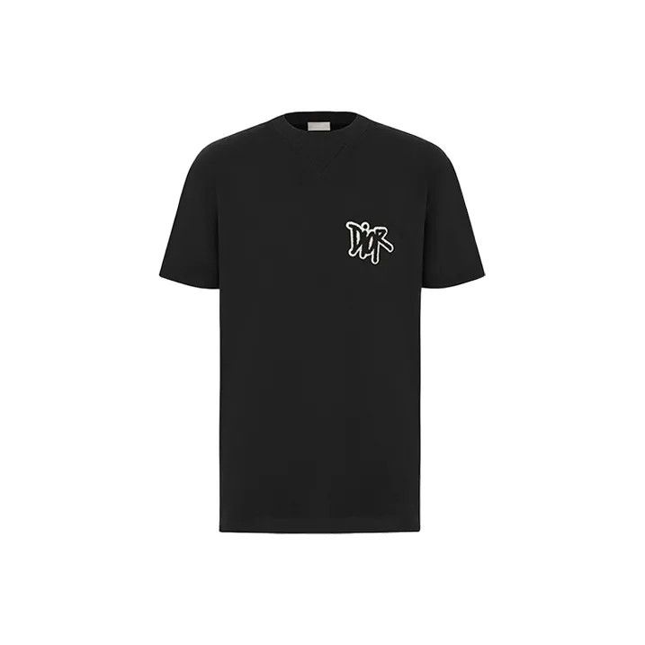 Dior Dior Shawn Stussy Collaboration Black T-Shirt 0079 Size US XS / EU 42 / 0 - 1 Thumbnail