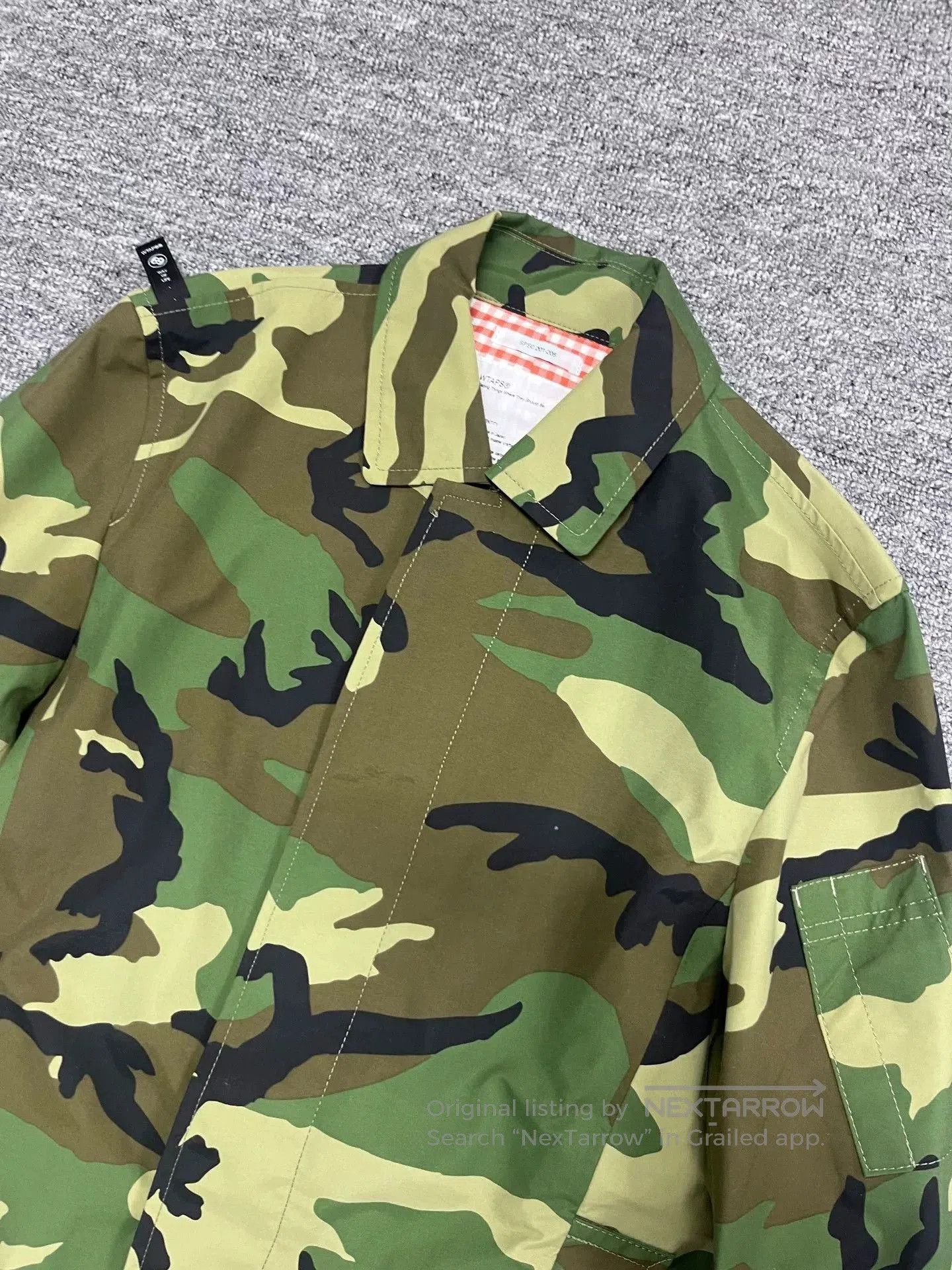Wtaps WTAPS Camouflage Long Coat. Size US M / EU 48-50 / 2 - 4 Thumbnail