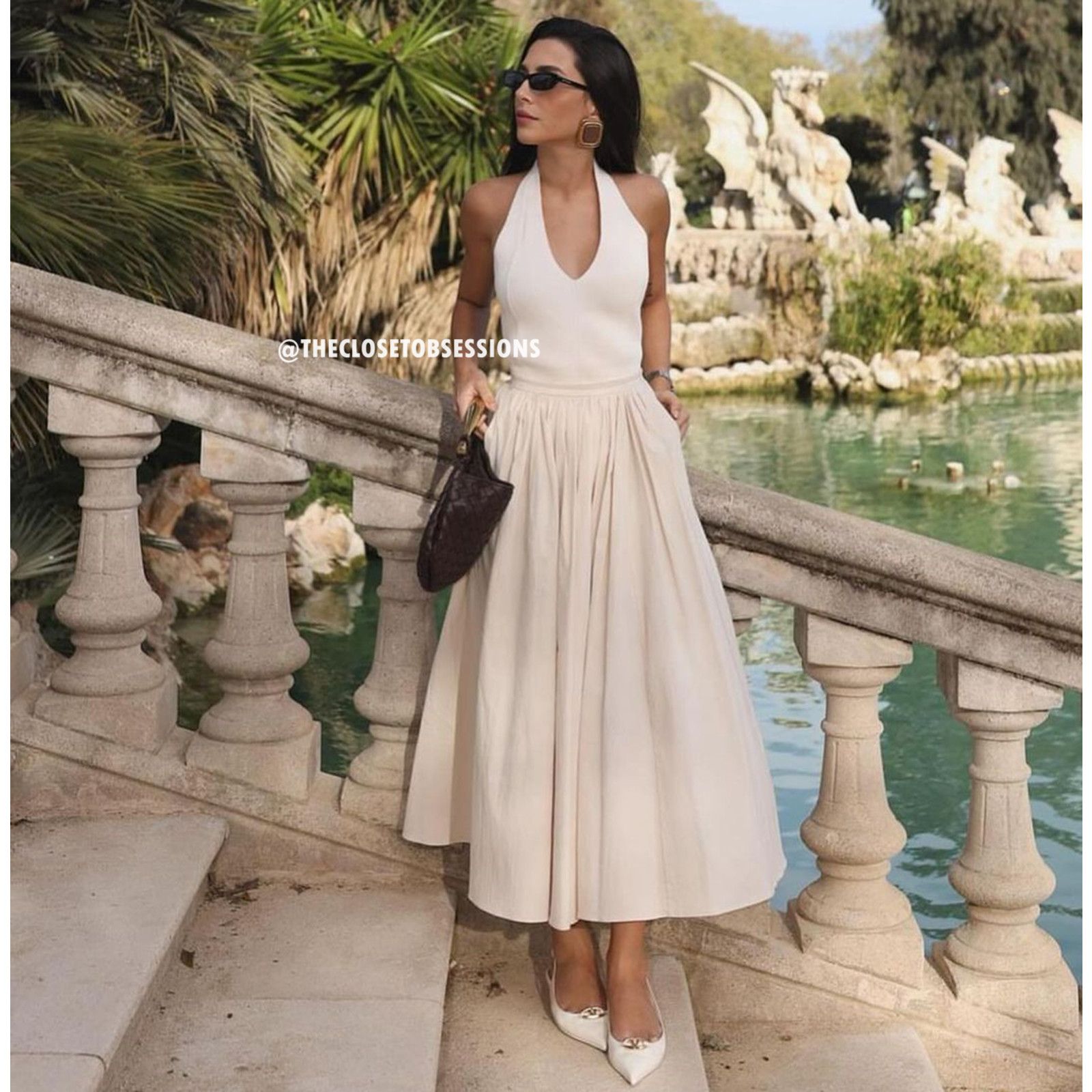 Zara ZARA BLOGGER FAVE!!! women's Ecru Voluminous Skirt NWT Size 30" / US 8 / IT 44 - 8 Thumbnail