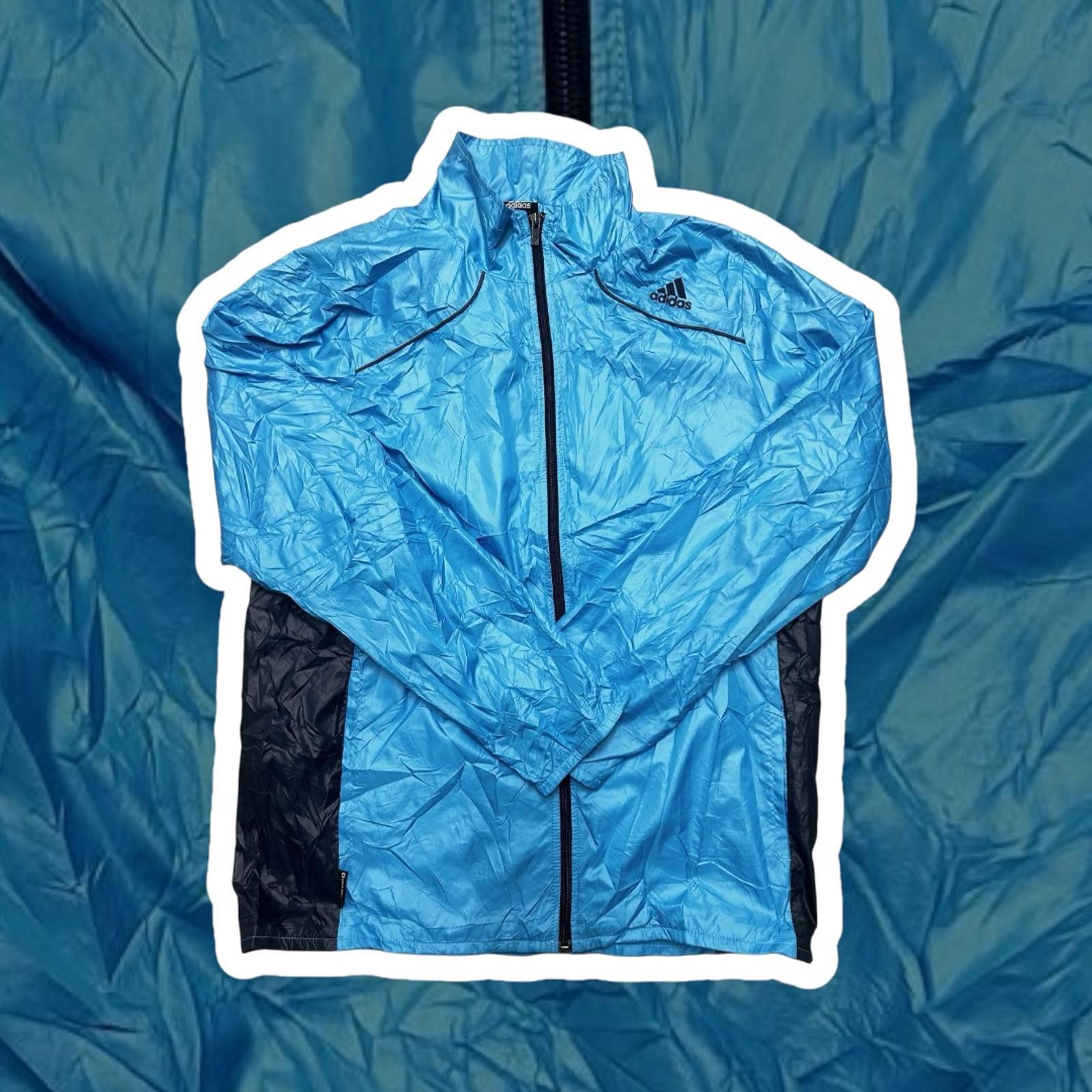 Adidas Adidas ClimaProof Lightweight Jacket - Sky Blue Size US L / EU 52-54 / 3 - 1 Thumbnail