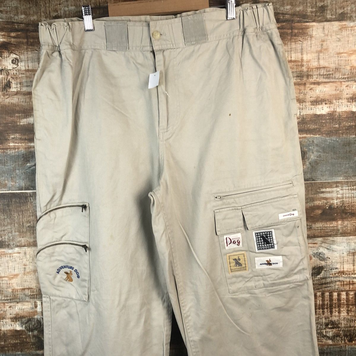 Other DL Adventure Dog White Cargo Multipocket Pants #C697 Size US 34 / EU 50 - 4 Thumbnail