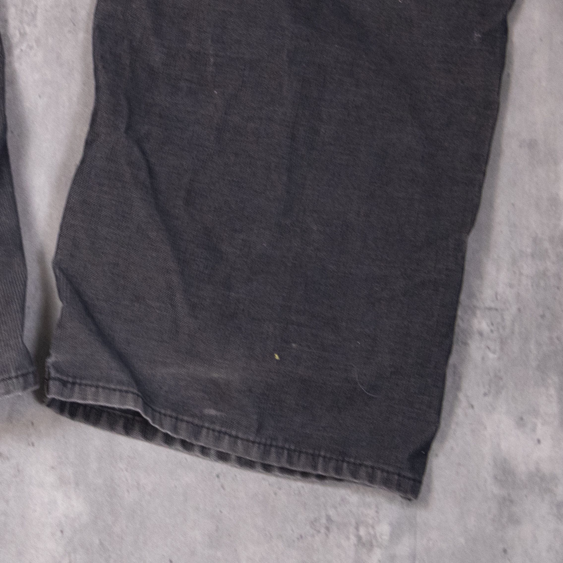 Calvin Klein × Vintage Y2K 2000's Calvin Kelin Relaxed Baggy Wide Corduroy Pant's Size US 37 - 16 Thumbnail
