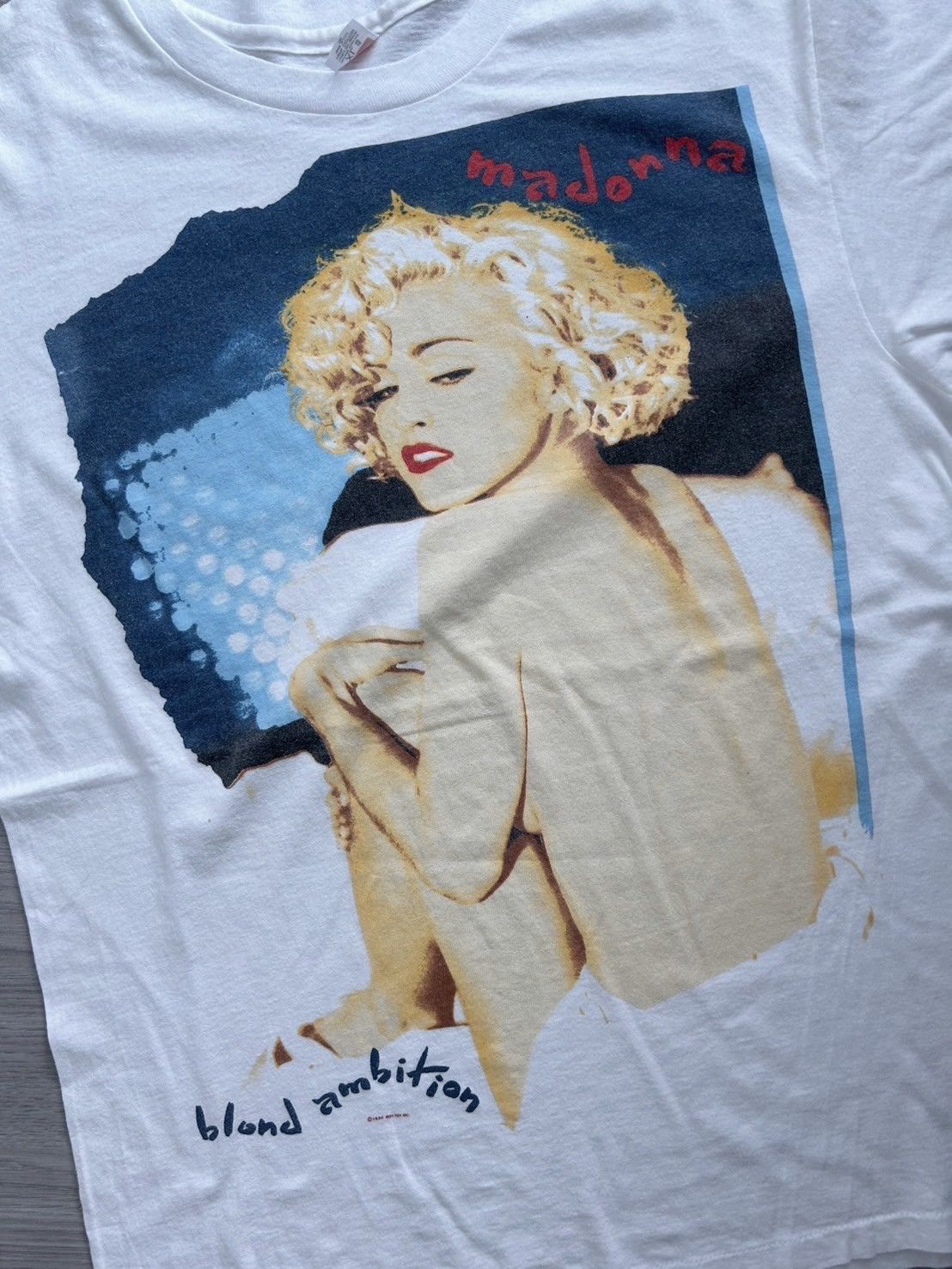 Vintage Madonna Vintage T Shirt 90’ Size US XL / EU 56 / 4 - 2 Thumbnail